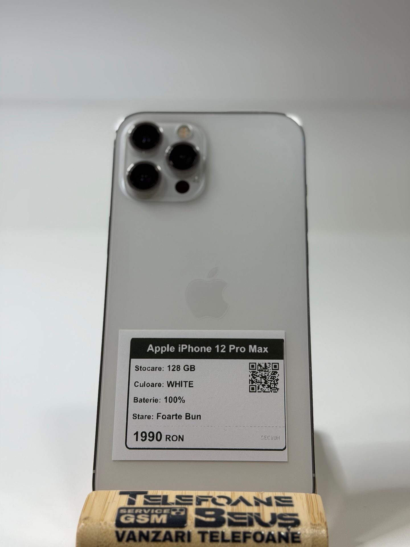 Apple iPhone 12 Pro Max - White, 128 GB, Foarte Bun - 3