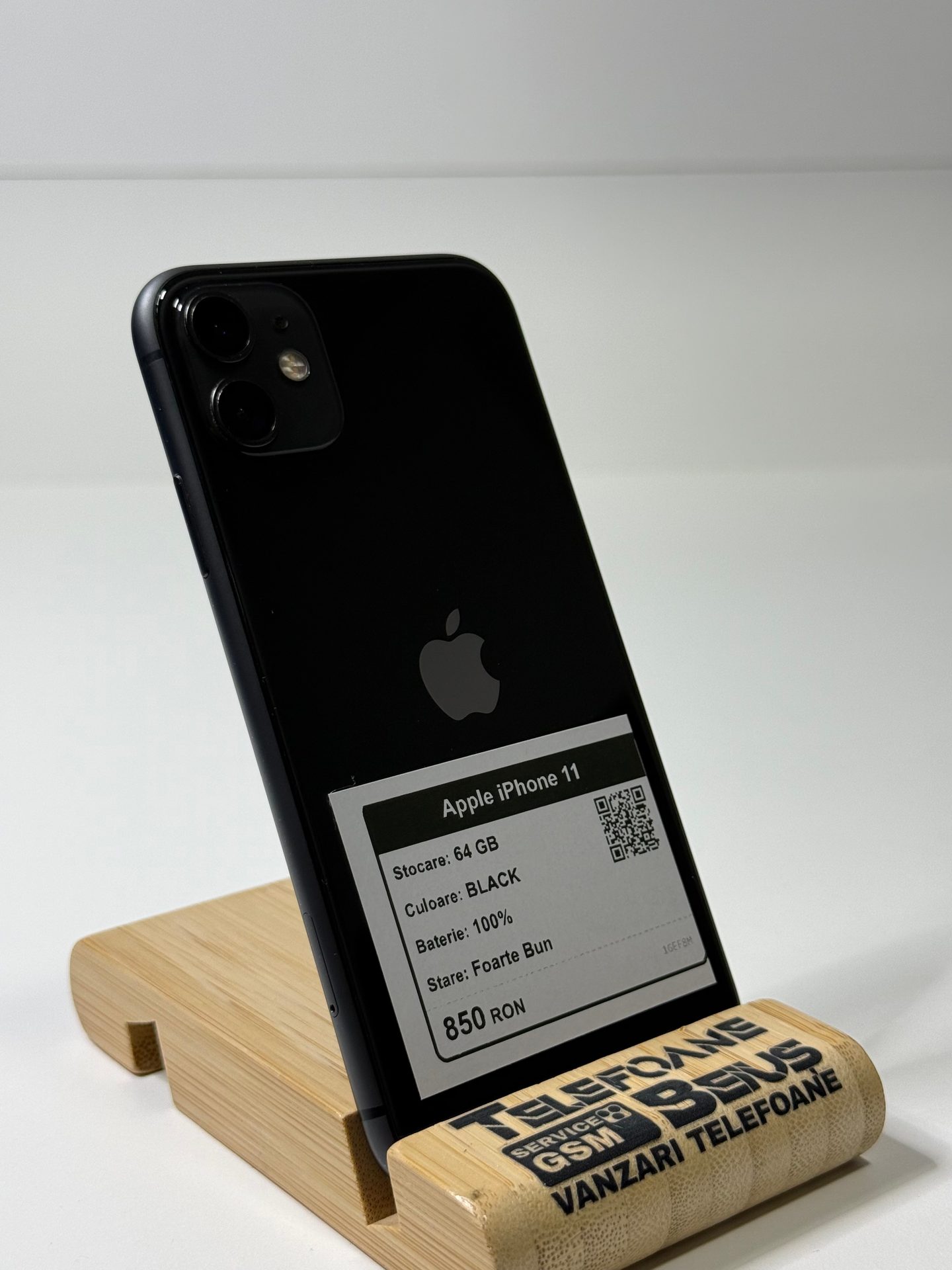 Apple iPhone 11 - Black, 64 GB, Foarte Bun - 2