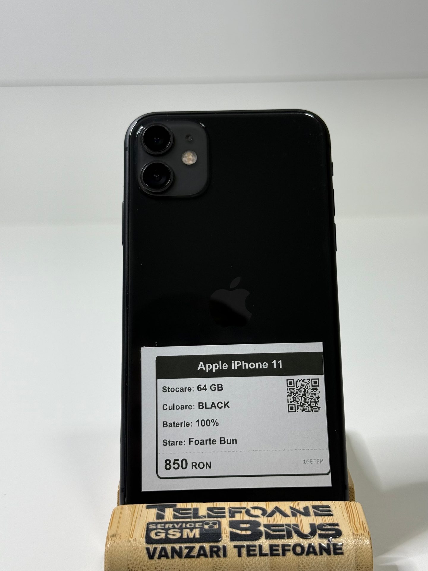Apple iPhone 11 - Black, 64 GB, Foarte Bun - 3