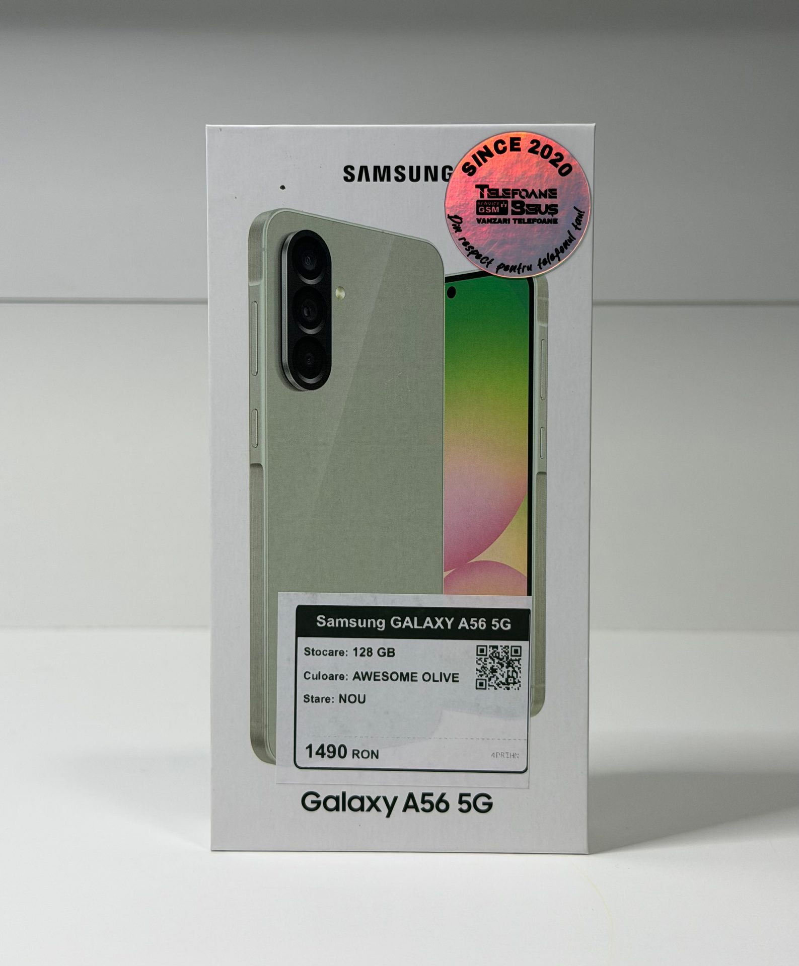 Samsung GALAXY A56 5G - Awesome Olive, 128 GB, Nou Sigilat - 1