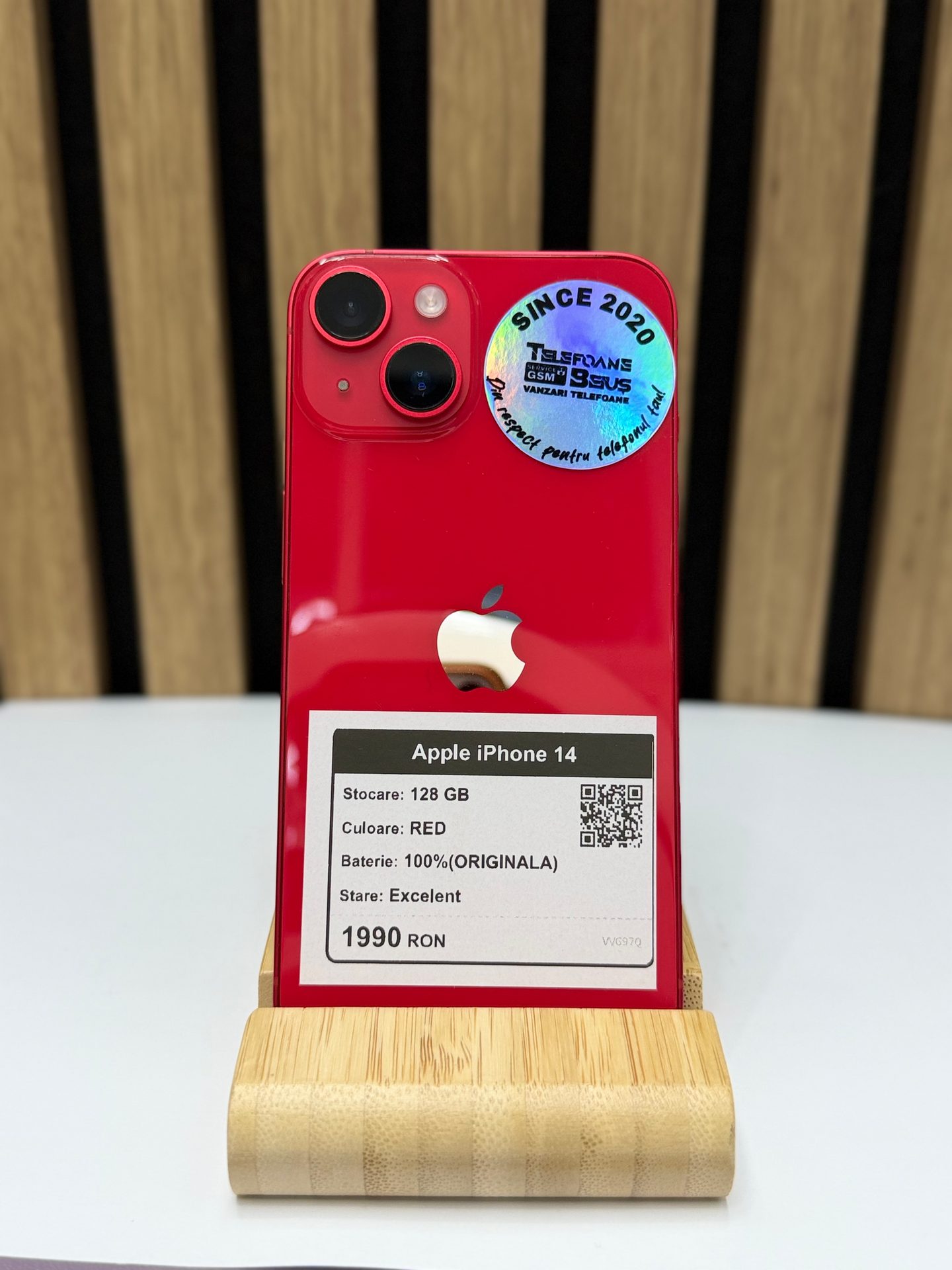 Apple iPhone 14 - Red, 128 GB, Excelent - 1