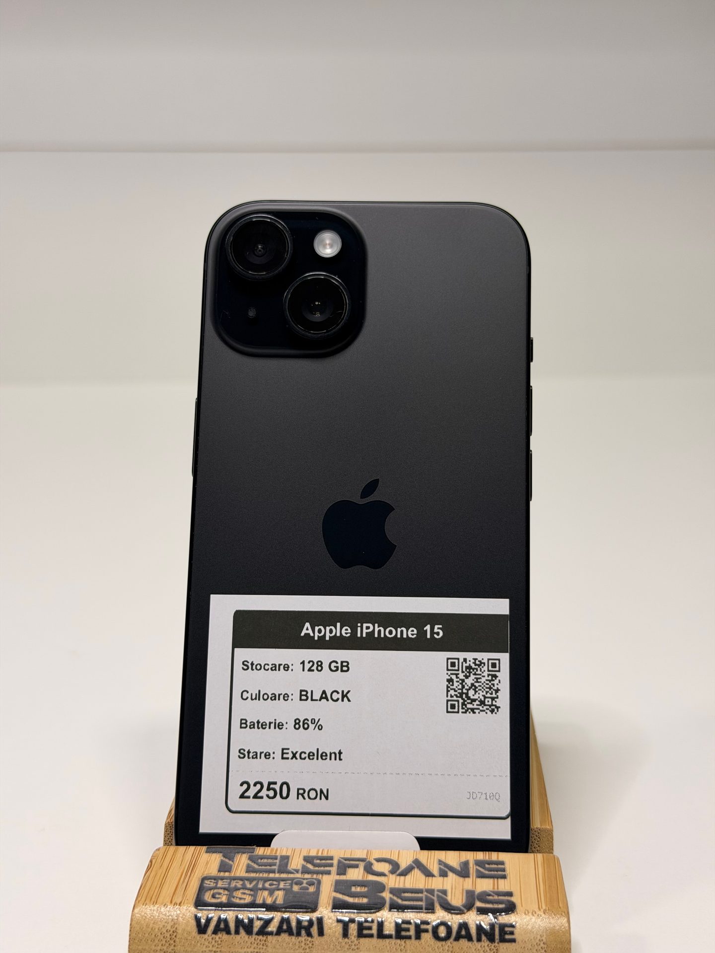 Apple iPhone 15 - Black, 128 GB, Excelent - 3