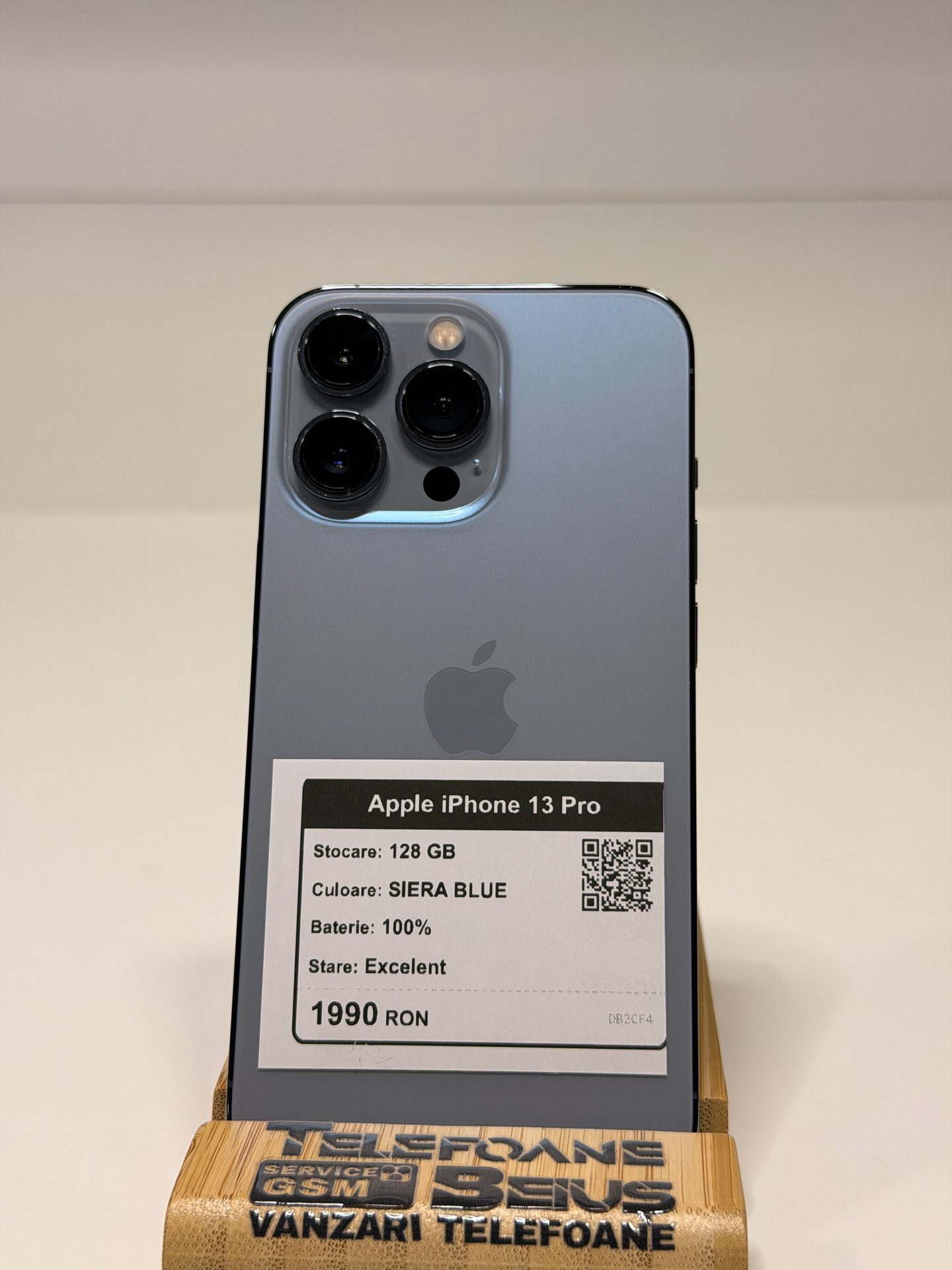 Apple iPhone 13 Pro - Siera Blue, 128 GB, Excelent - 3