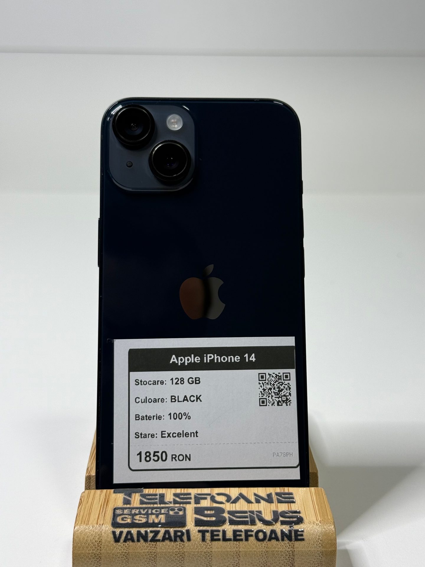 Apple iPhone 14 - Black, 128 GB, Excelent - 3