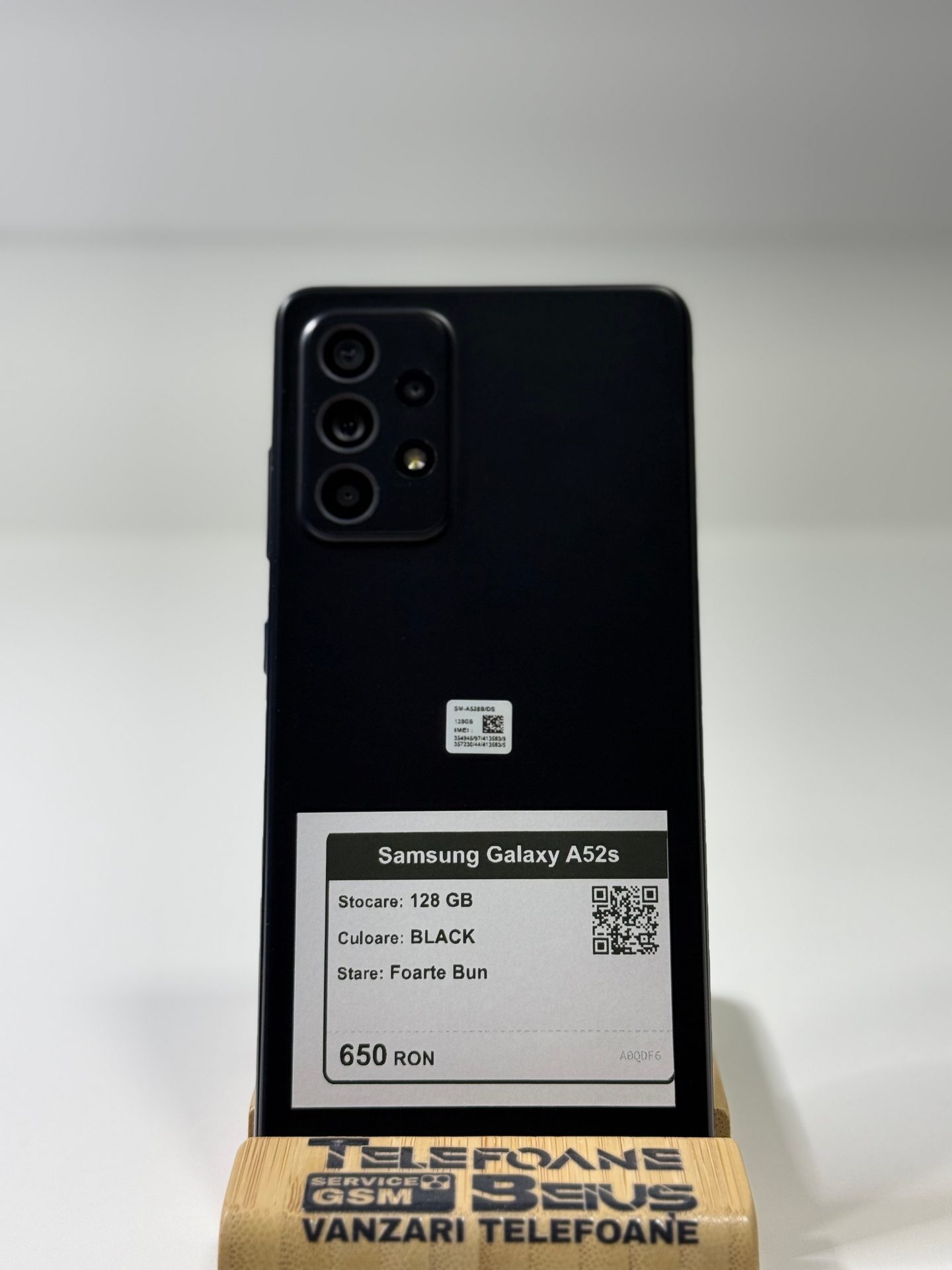 Samsung Galaxy A52s - Black, 128 GB, Foarte Bun - 3