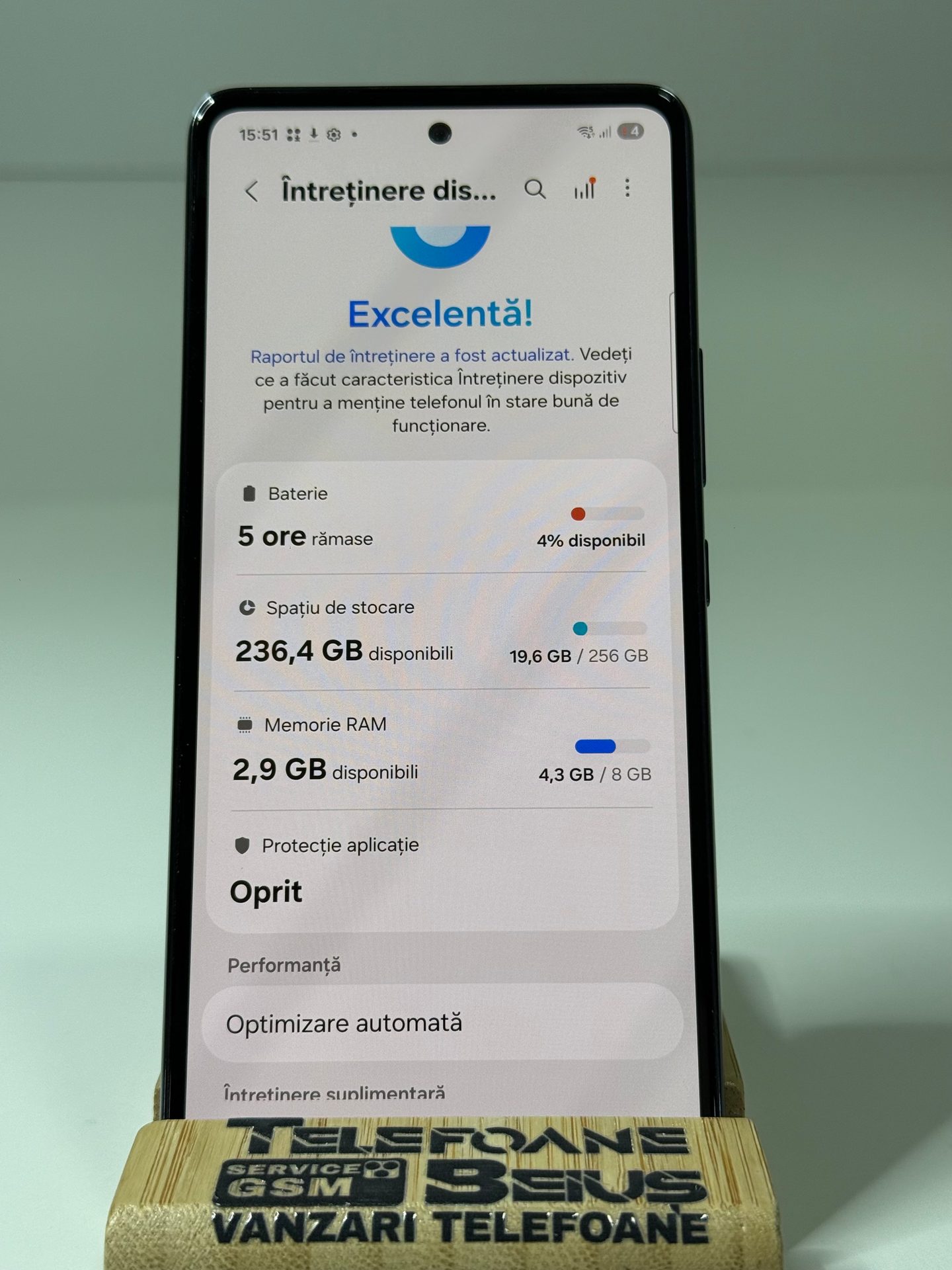 Samsung Galaxy A53 5G - Black, 256 GB, Foarte Bun - 4