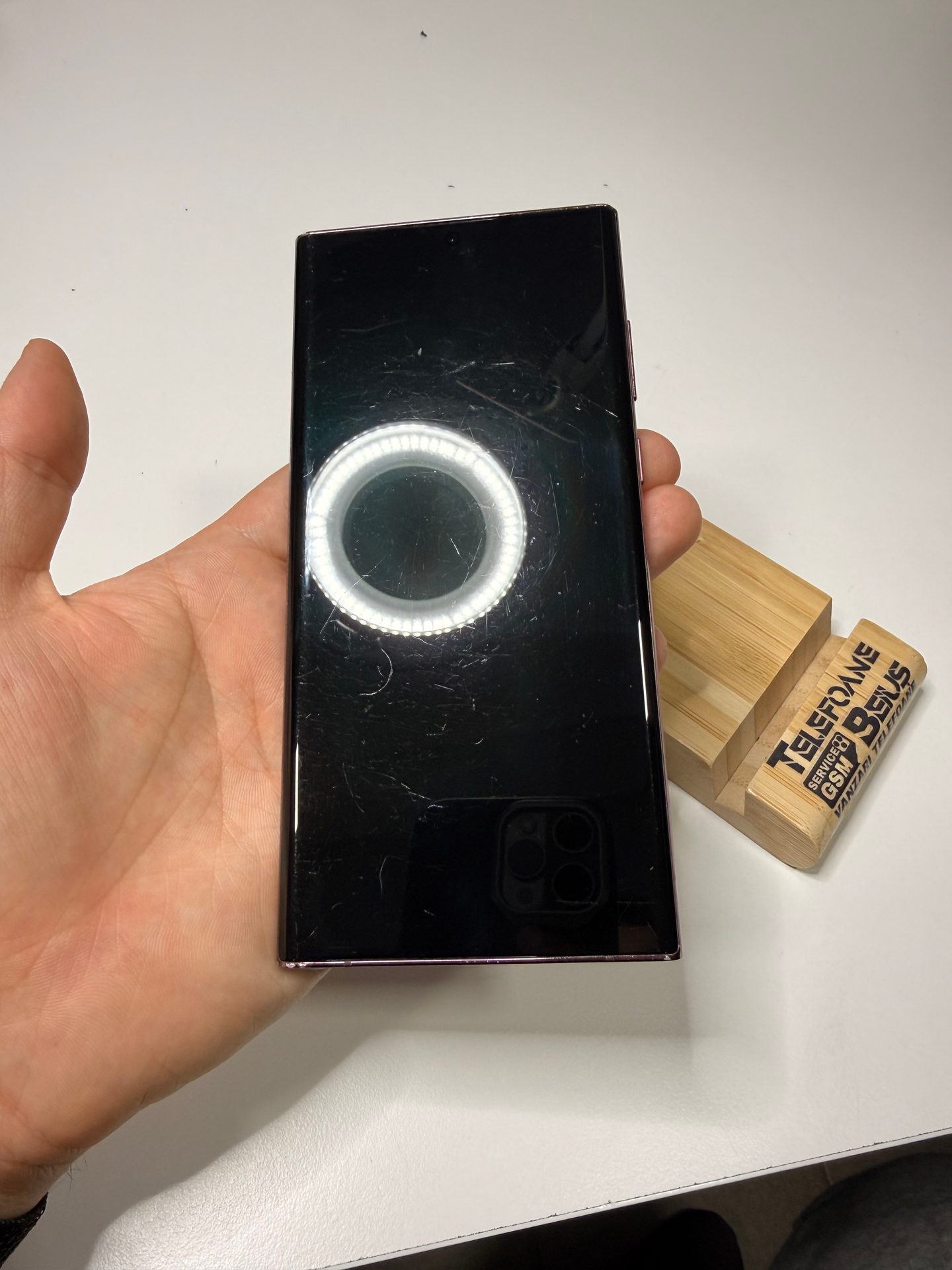 Samsung Galaxy S22 Ultra - Burgundy, 256 GB, Uzat - 4