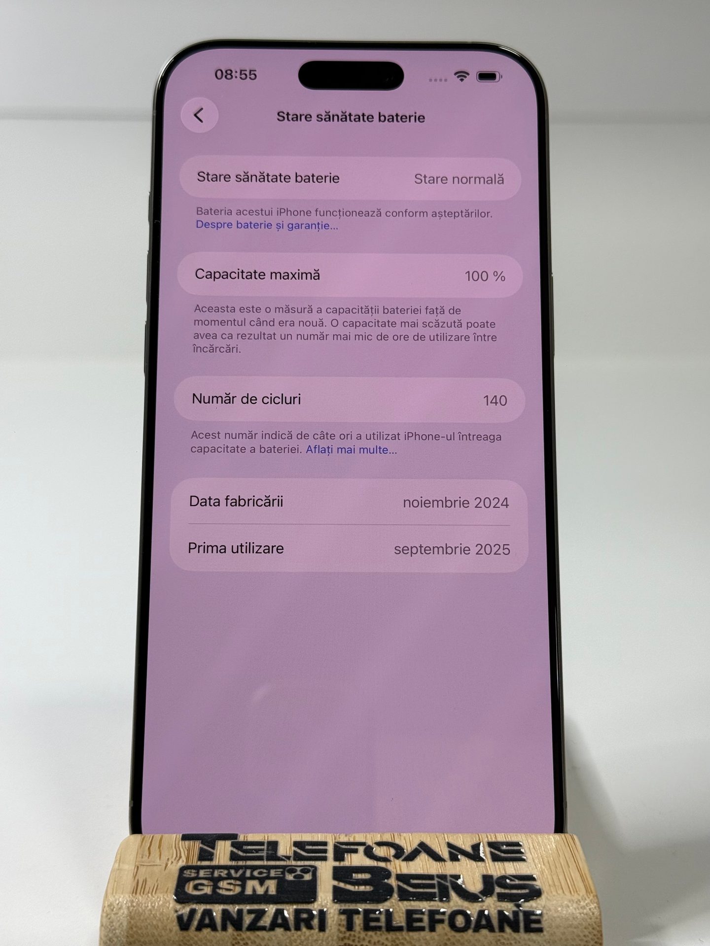 Apple iPhone 16 Pro Max - Natural, 256 GB, Excelent - 4