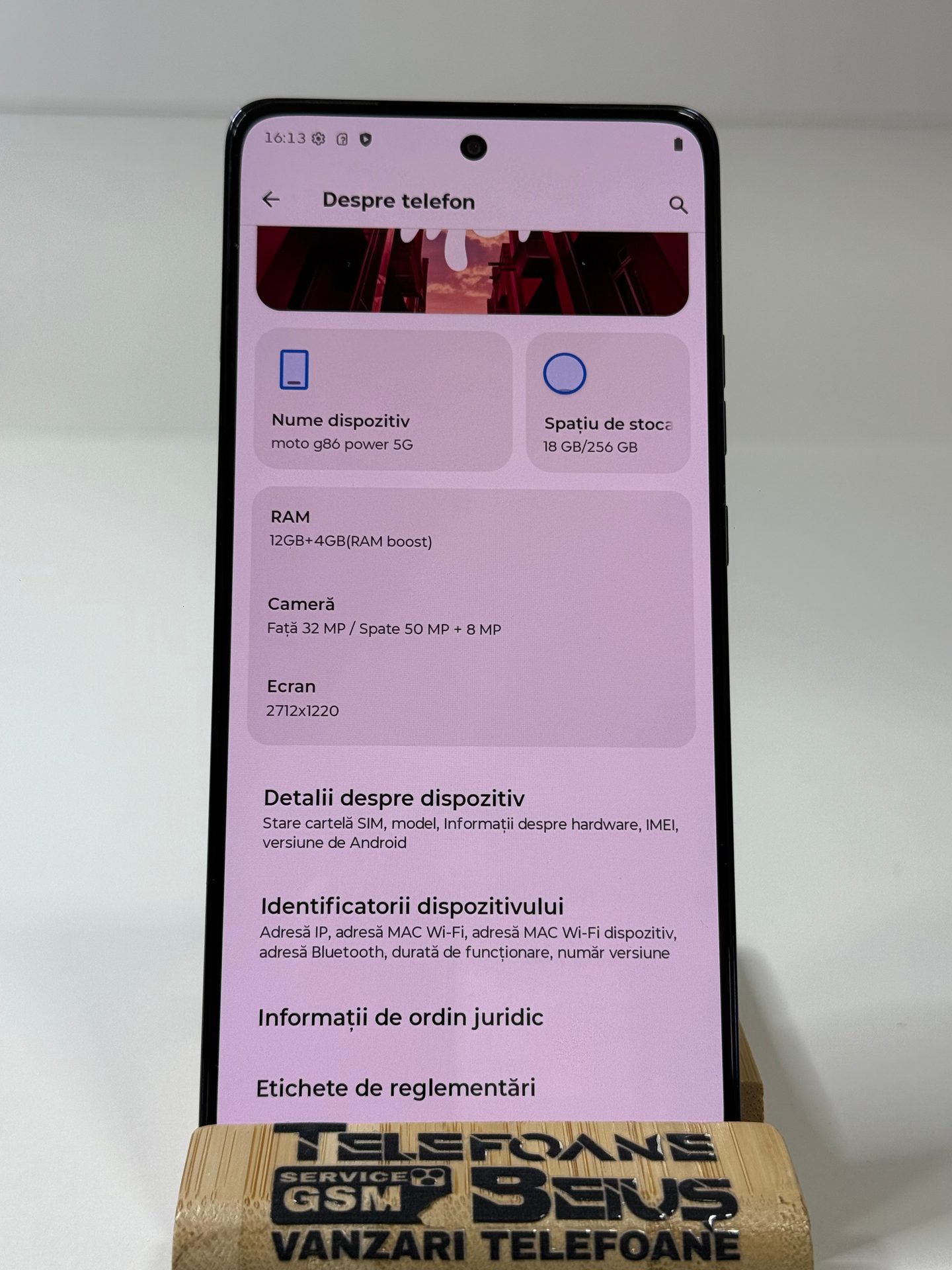 Motorola G86 POWER 5G - Purple, 256 GB, Foarte Bun - 4