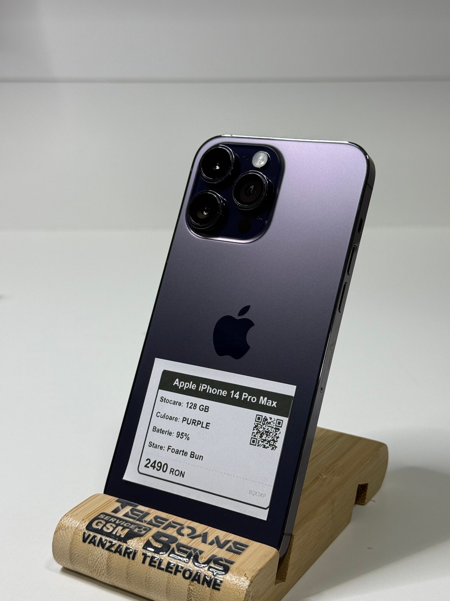 Apple iPhone 14 Pro Max - Purple, 128 GB, Foarte Bun - 1