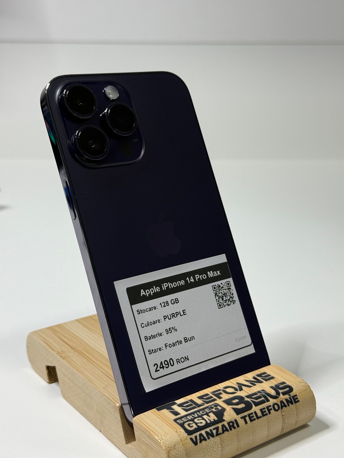 Apple iPhone 14 Pro Max - Purple, 128 GB, Foarte Bun - 2