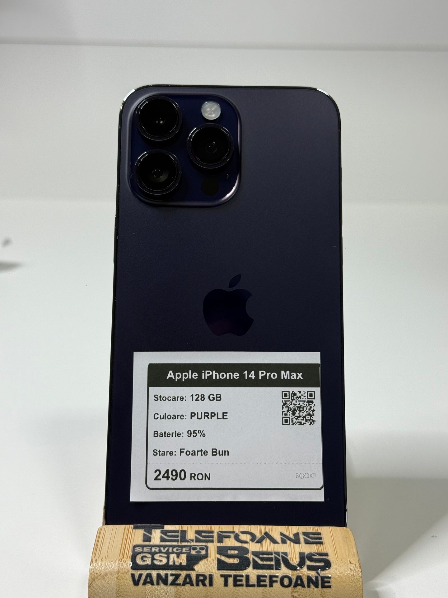 Apple iPhone 14 Pro Max - Purple, 128 GB, Foarte Bun - 3