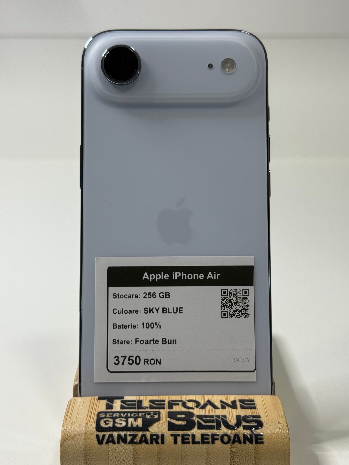 Apple iPhone Air - Sky Blue, 256 GB, Foarte Bun - 3