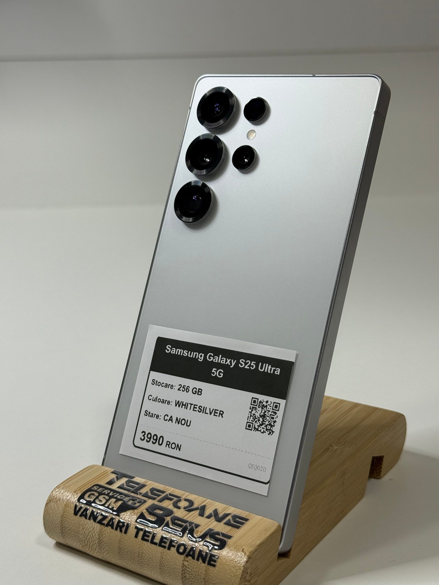 Samsung Galaxy S25 Ultra 5G - Whitesilver, 256 GB, Ca Nou - 1