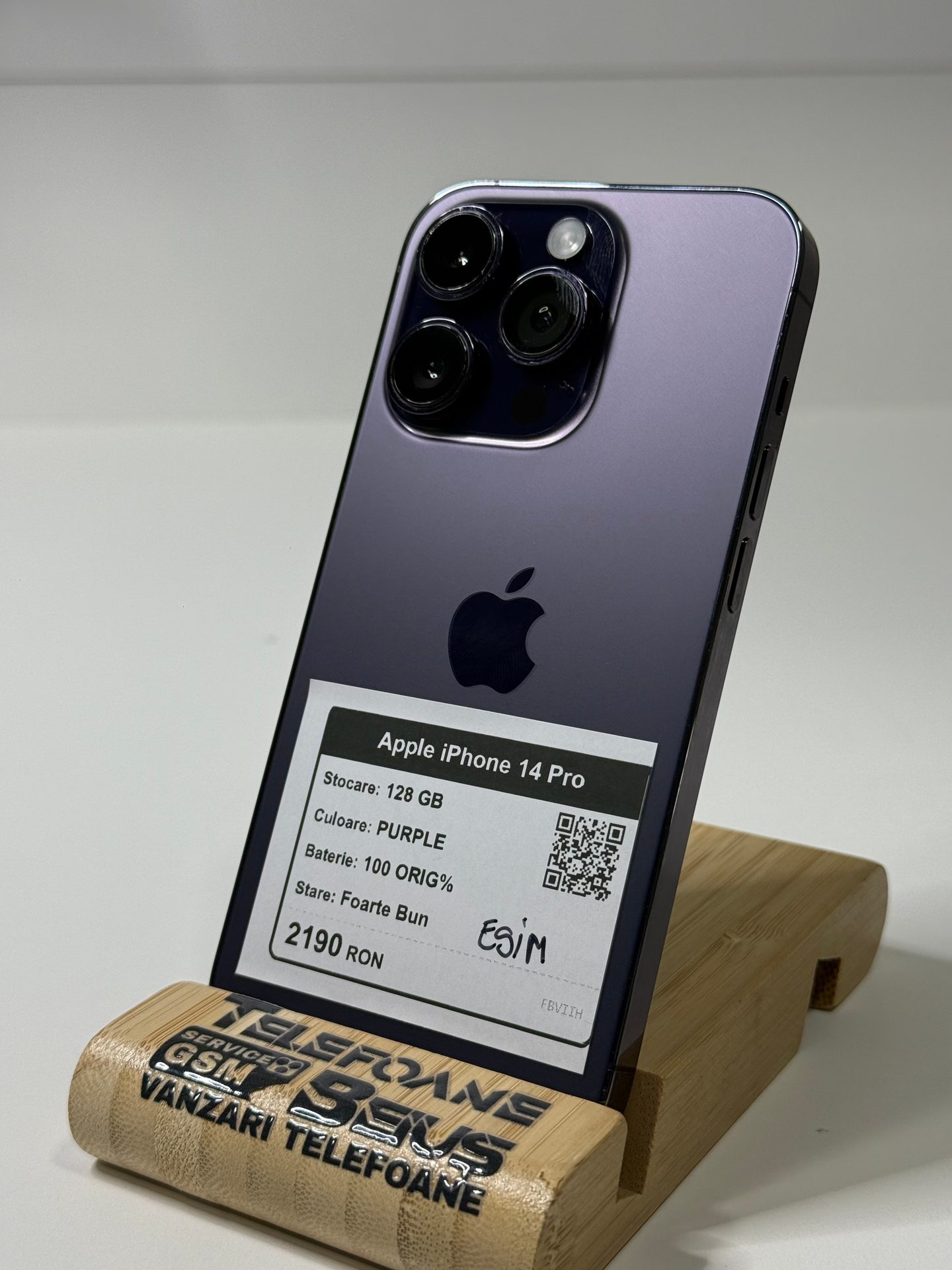 Apple iPhone 14 Pro - Purple, 128 GB, Bun - 1