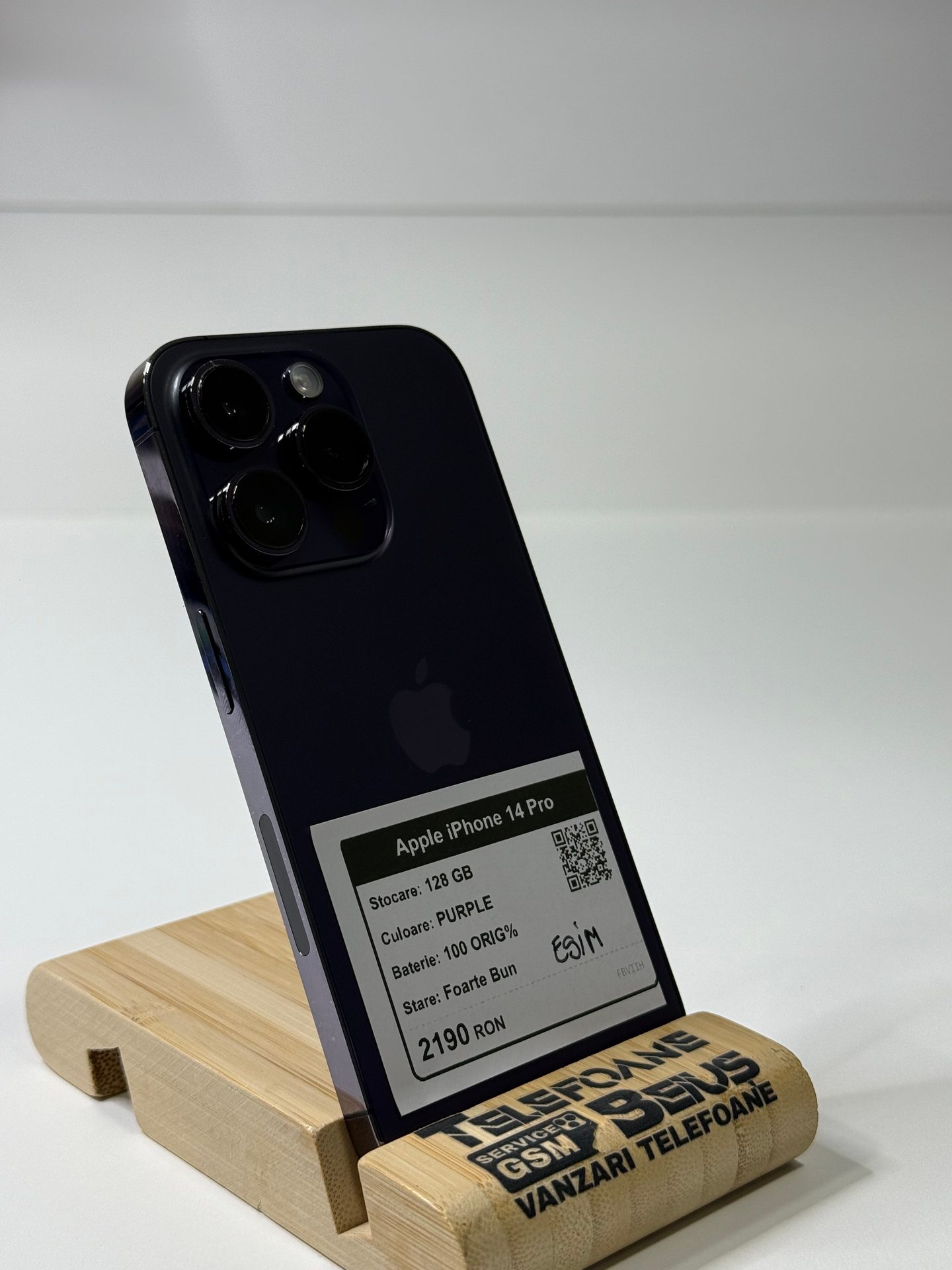 Apple iPhone 14 Pro - Purple, 128 GB, Bun - 2