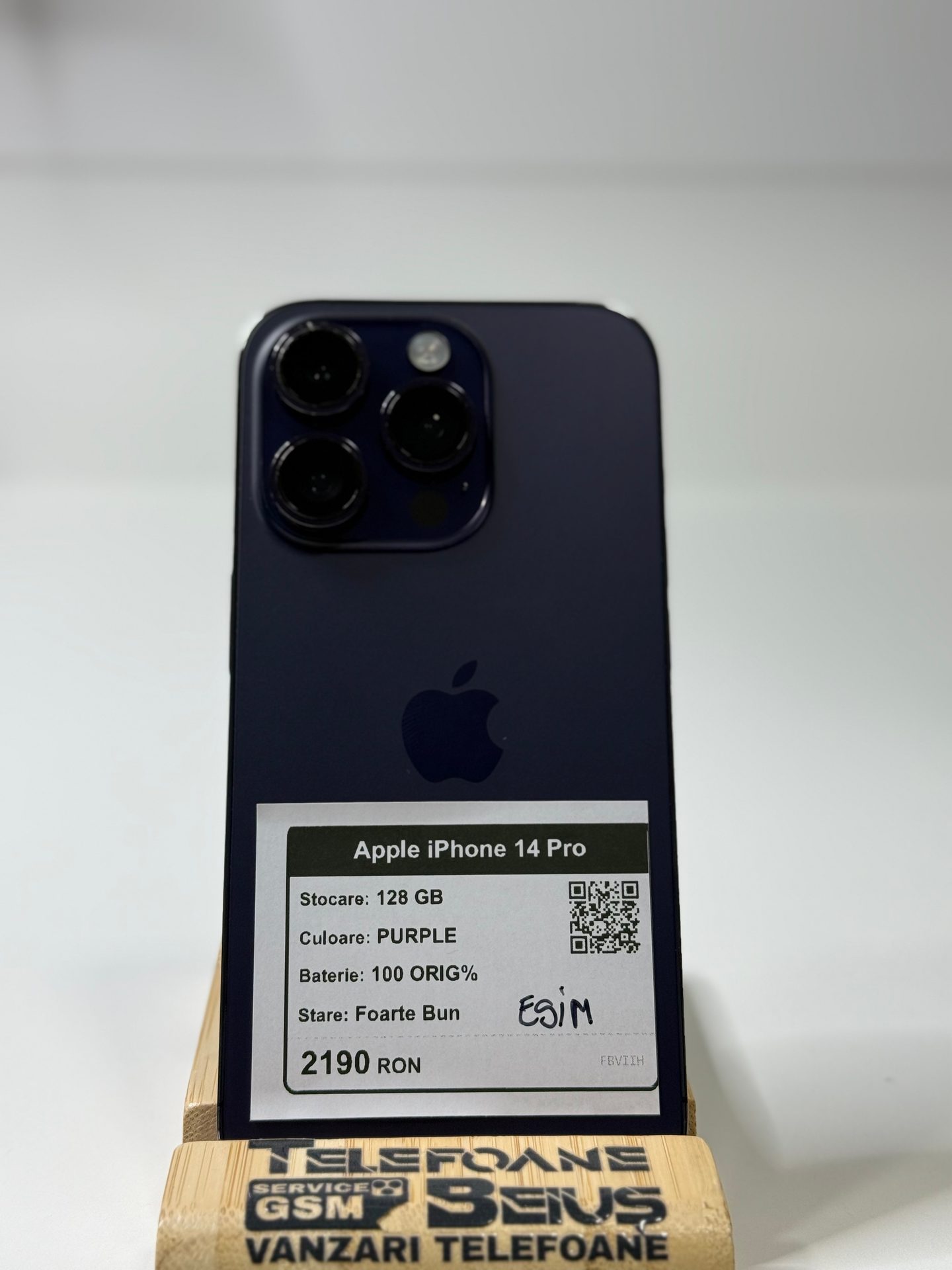 Apple iPhone 14 Pro - Purple, 128 GB, Bun - 3