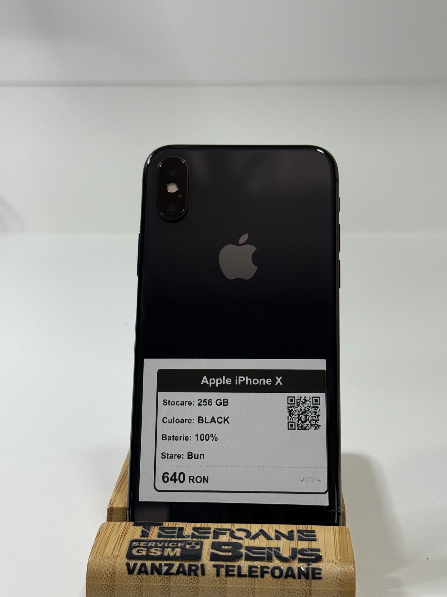 Apple iPhone X - Black, 256 GB, Bun - 3