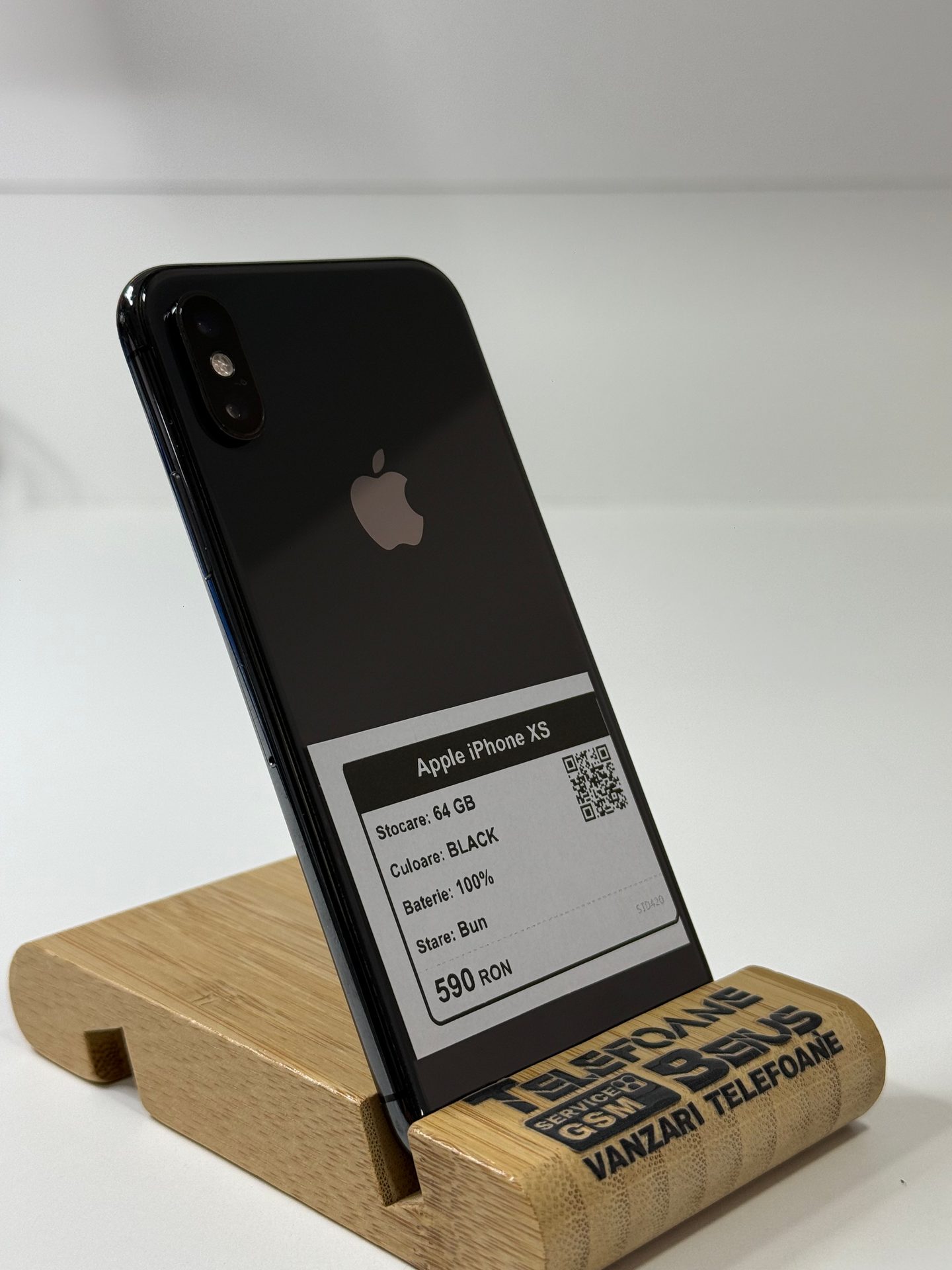 Apple iPhone XS - Black, 64 GB, Bun - 2