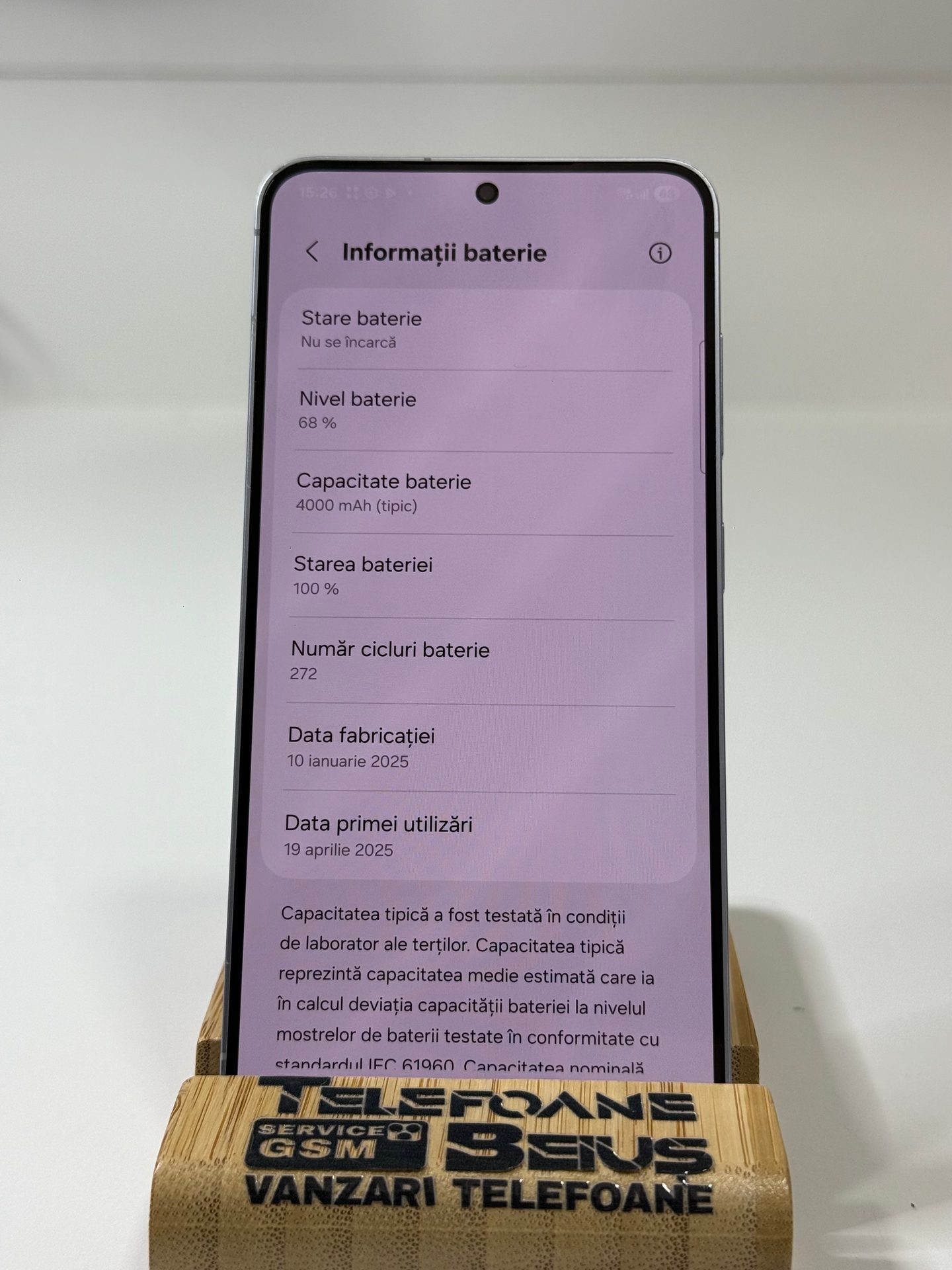 Samsung Galaxy S25 5G - Silver, 128 GB, Foarte Bun - 4