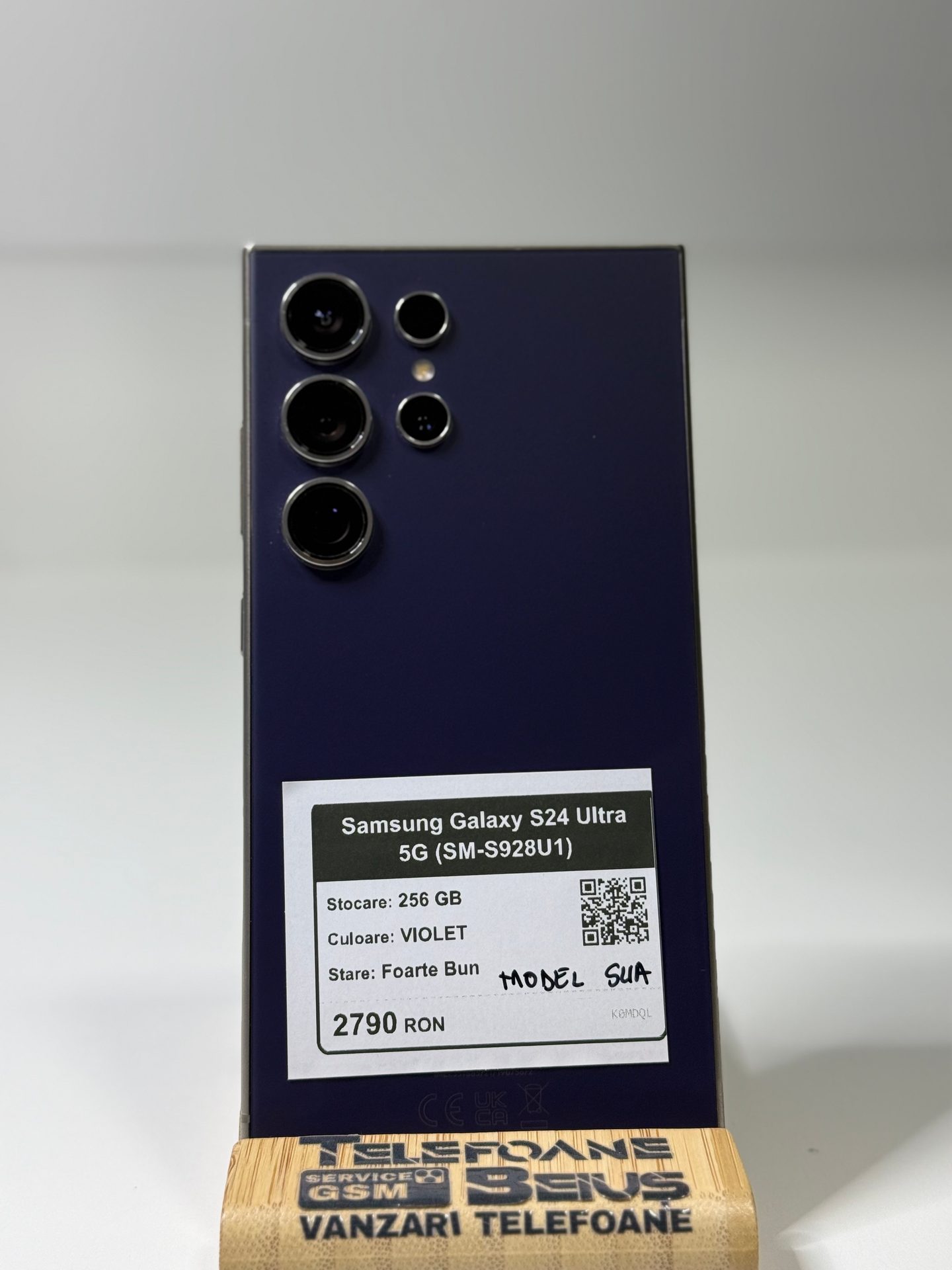 Samsung Galaxy S24 Ultra 5G (SM-S928U1) - Violet, 256 GB, Foarte Bun - 3