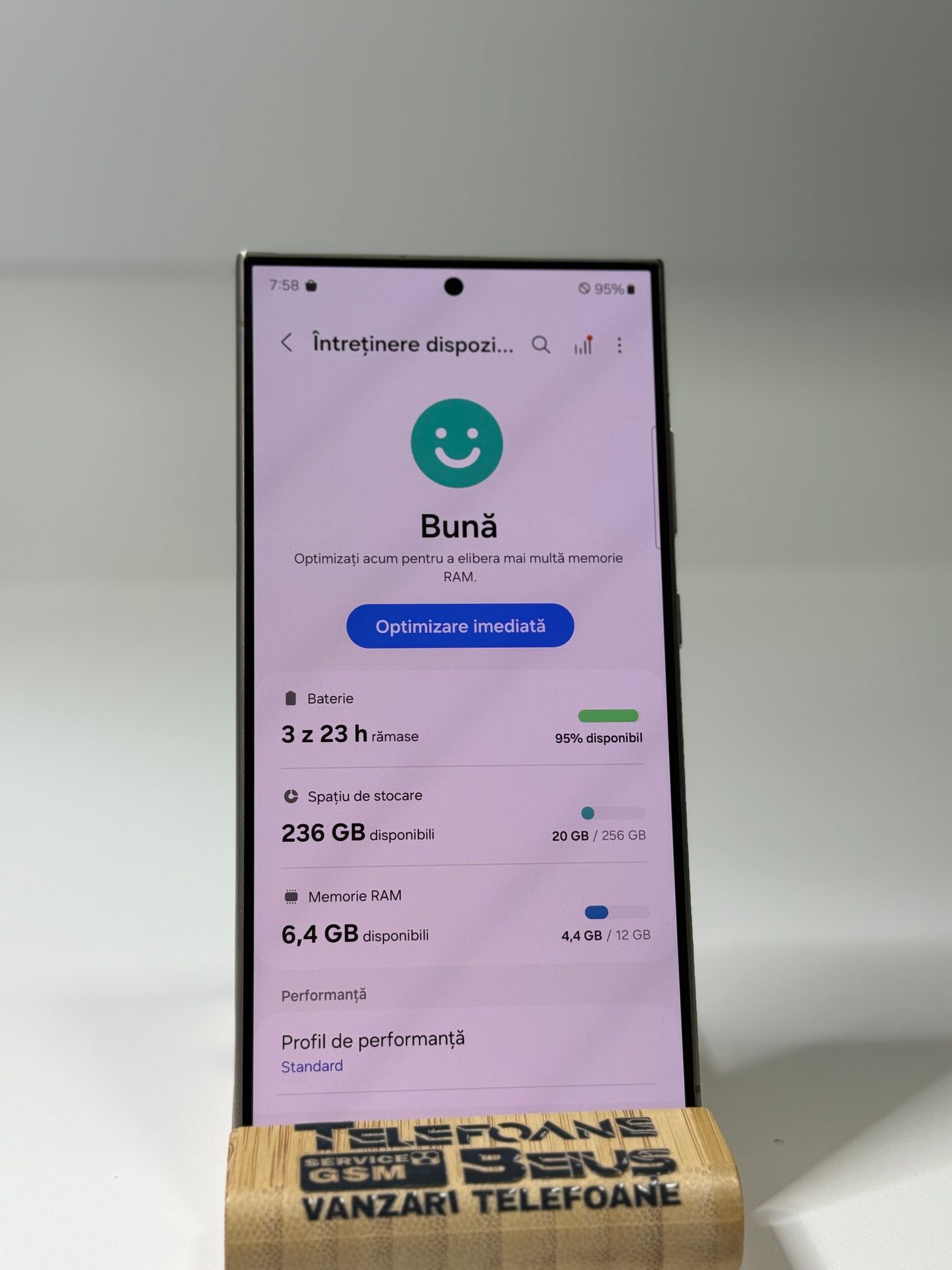 Samsung Galaxy S24 Ultra 5G (SM-S928U1) - Violet, 256 GB, Foarte Bun - 4