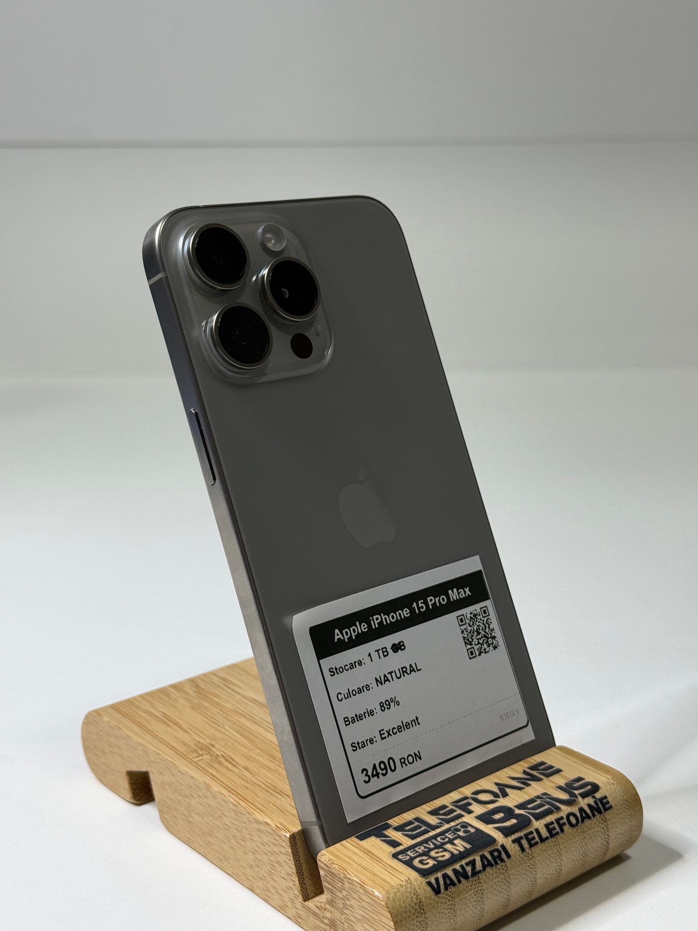 Apple iPhone 15 Pro Max - Natural, 1 TB GB, Excelent - 2