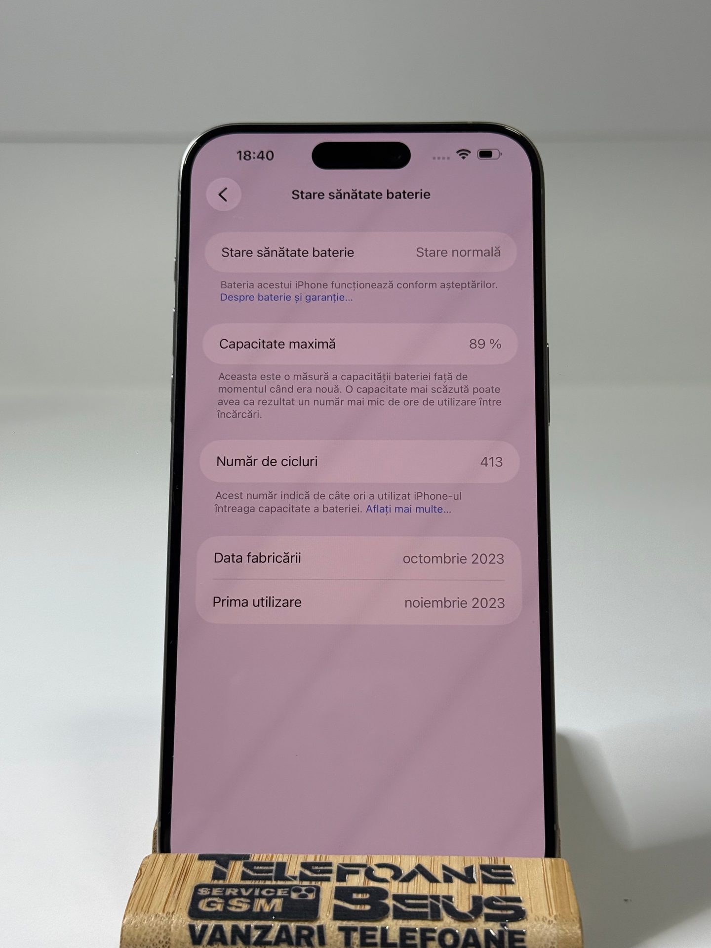 Apple iPhone 15 Pro Max - Natural, 1 TB GB, Excelent - 4