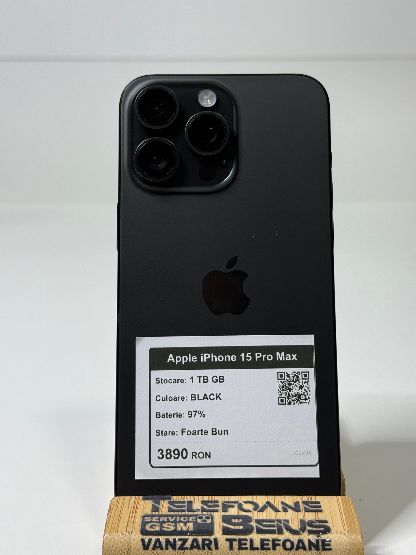 Apple iPhone 15 Pro Max - Black, 1 TB GB, Foarte Bun - 3