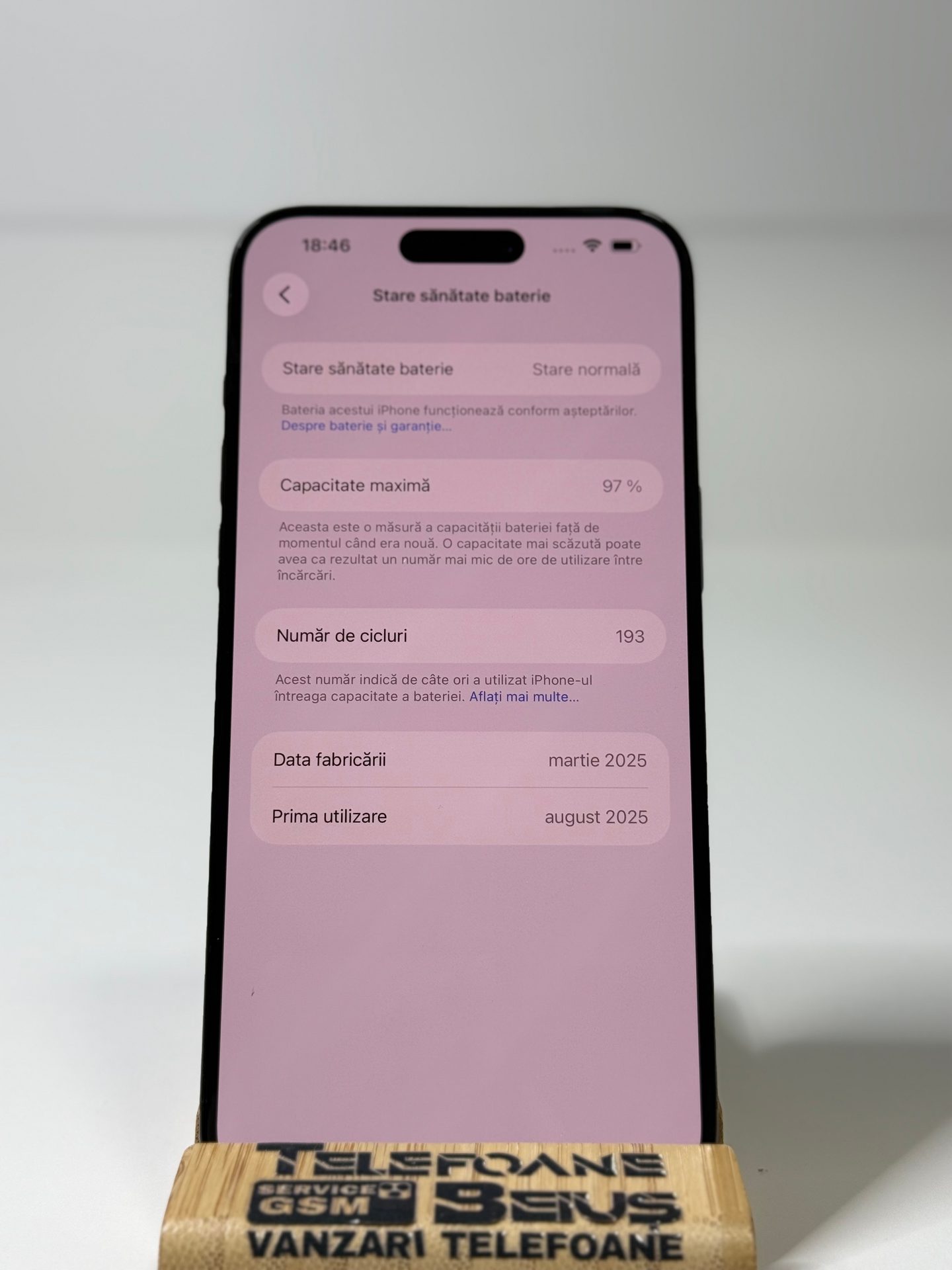 Apple iPhone 15 Pro Max - Black, 1 TB GB, Foarte Bun - 4