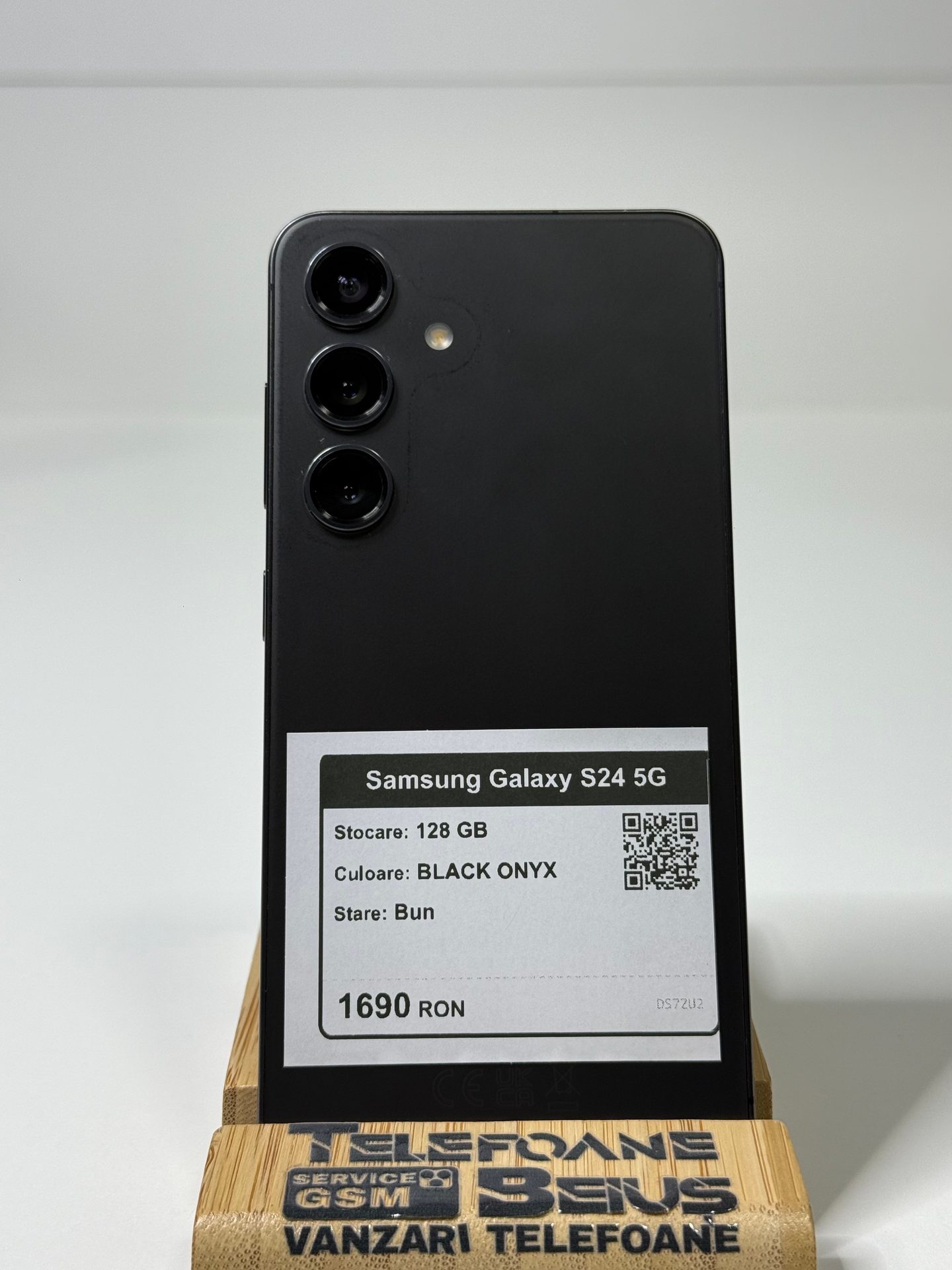 Samsung Galaxy S24 5G - Black Onyx, 128 GB, Bun - 3