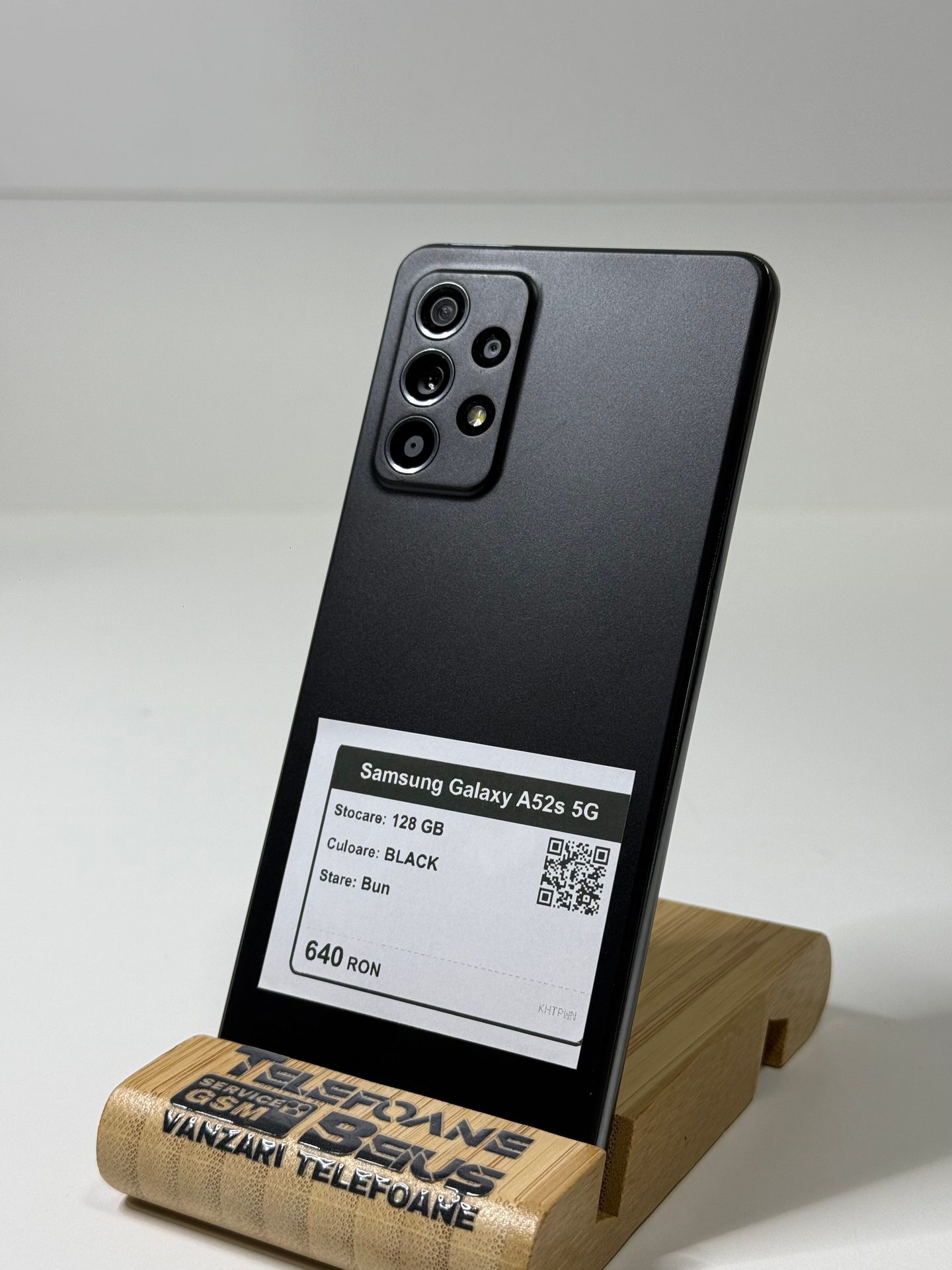 Samsung Galaxy A52s 5G - Black, 128 GB, Bun - 1