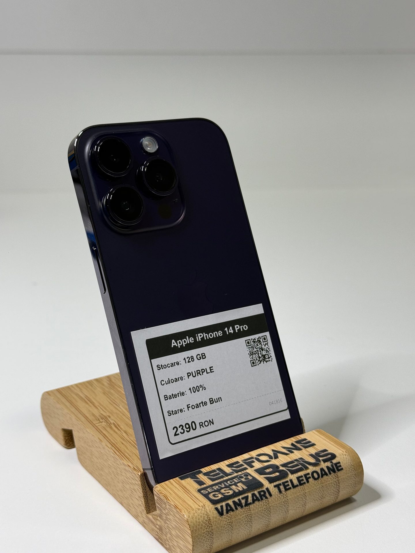 Apple iPhone 14 Pro - Purple, 128 GB, Foarte Bun - 2