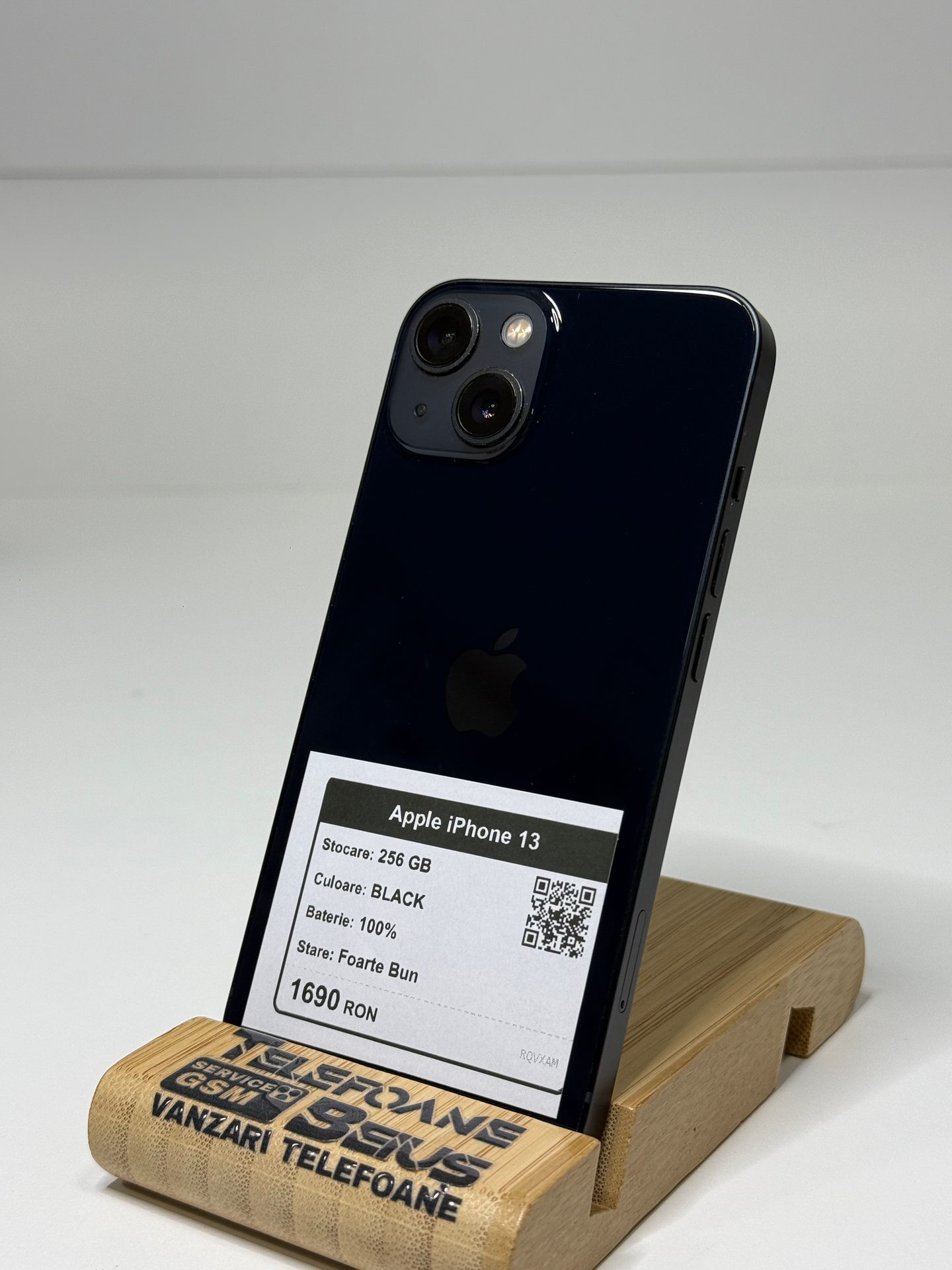 Apple iPhone 13 - Black, 256 GB, Foarte Bun - 1