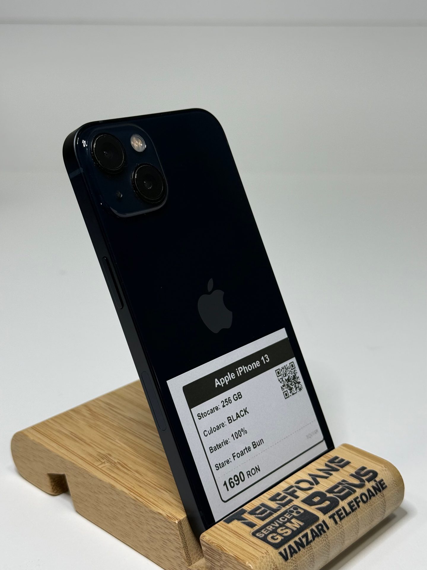 Apple iPhone 13 - Black, 256 GB, Foarte Bun - 2