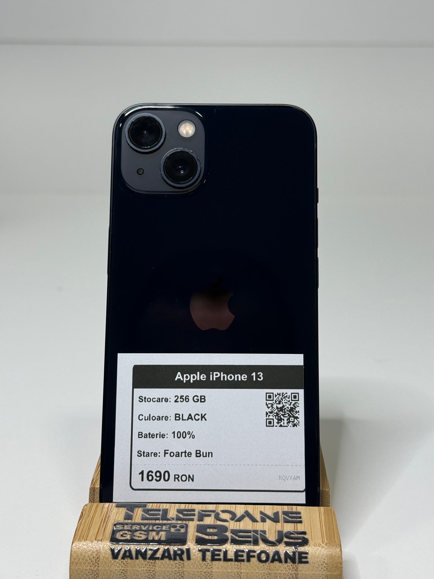 Apple iPhone 13 - Black, 256 GB, Foarte Bun - 3