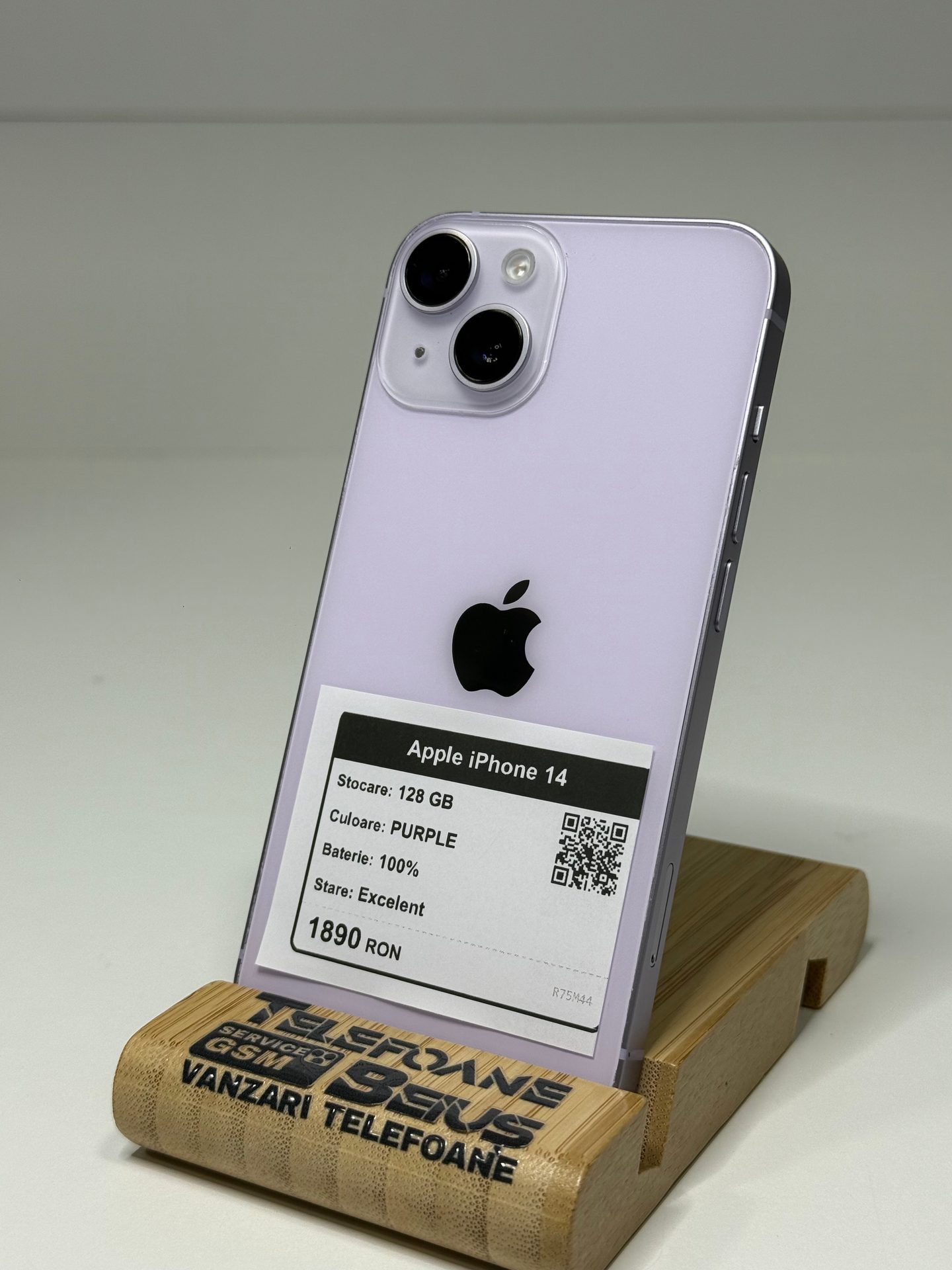 Apple iPhone 14 - Purple, 128 GB, Excelent - 1