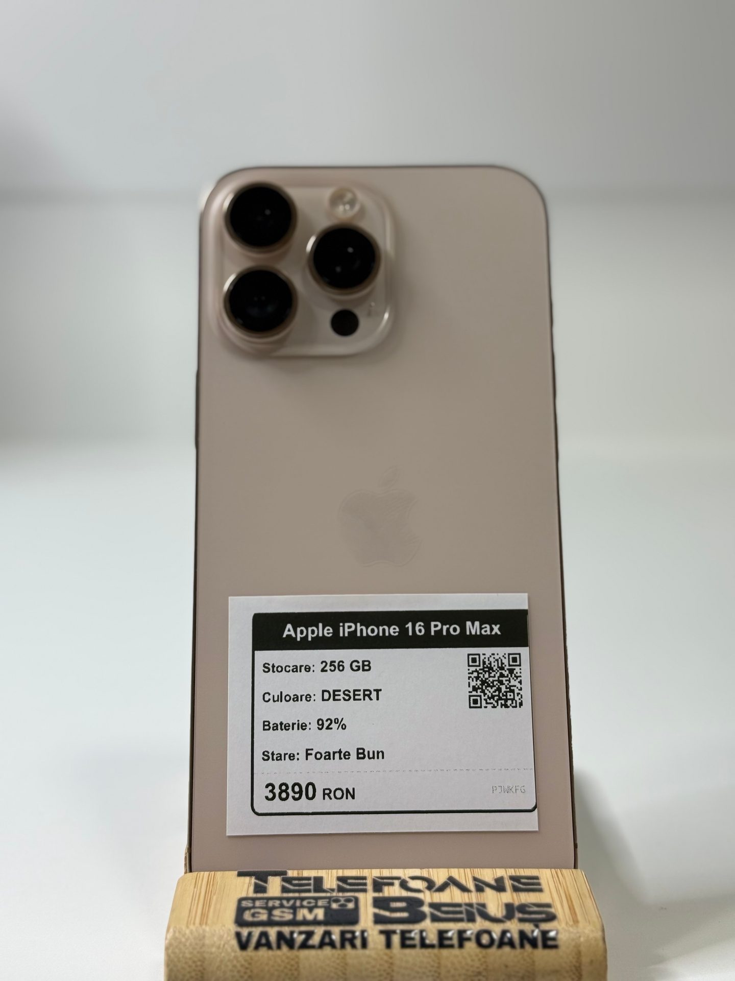Apple iPhone 16 Pro Max - Desert, 256 GB, Foarte Bun - 3