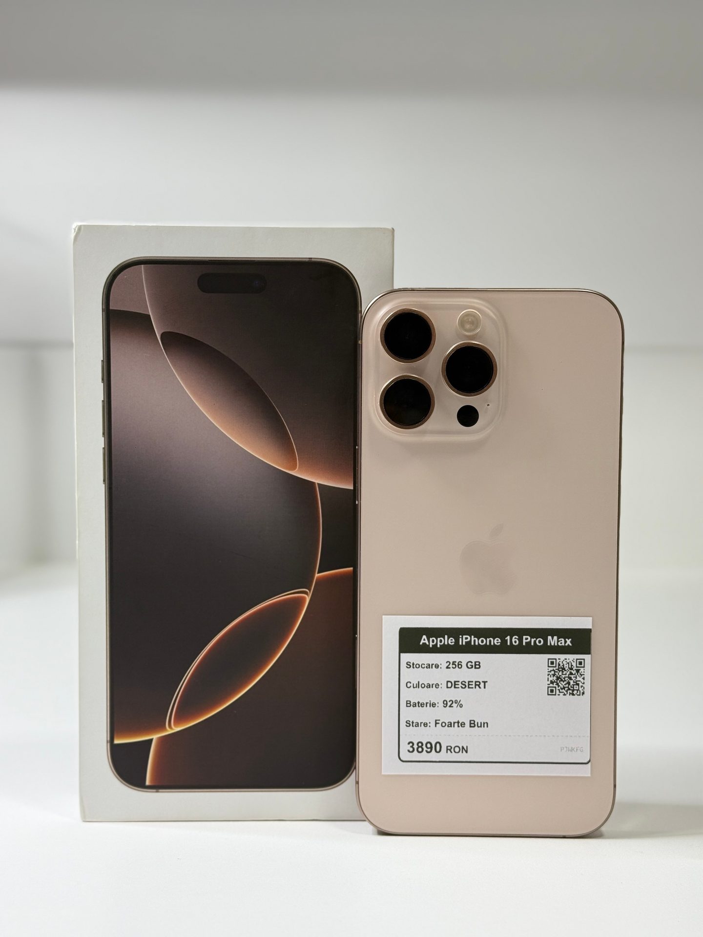 Apple iPhone 16 Pro Max - Desert, 256 GB, Foarte Bun - 5