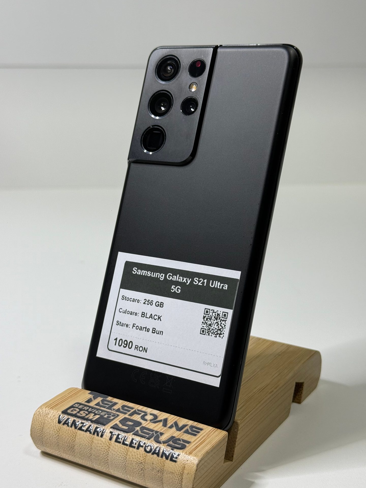 Samsung Galaxy S21 Ultra 5G - Black, 256 GB, Foarte Bun - 1
