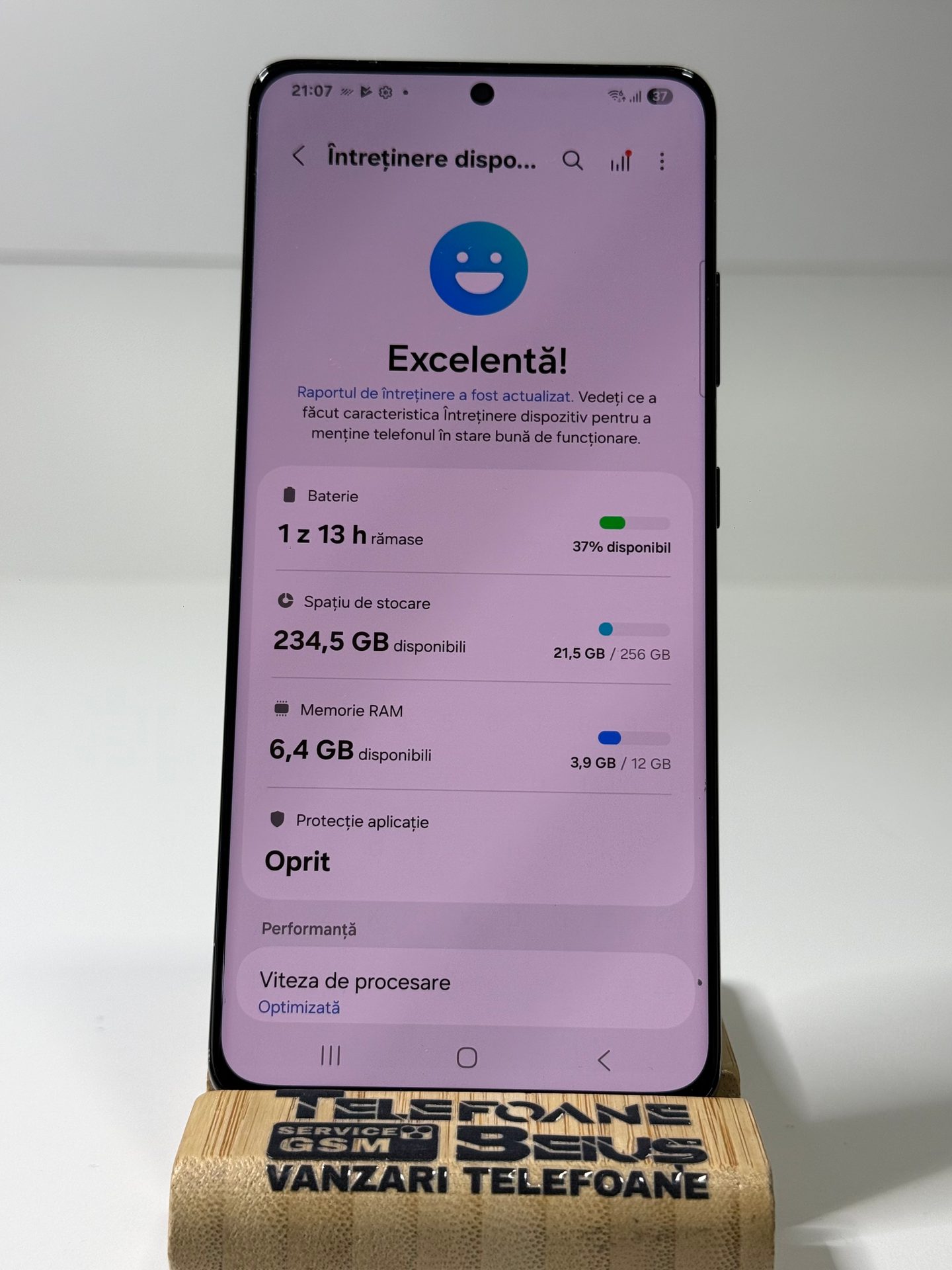 Samsung Galaxy S21 Ultra 5G - Black, 256 GB, Foarte Bun - 4