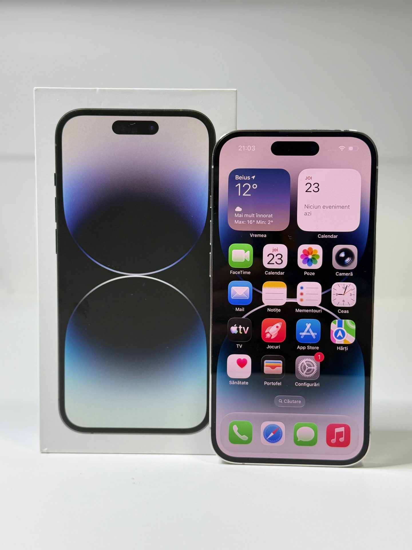 Apple iPhone 14 Pro - White, 128 GB, Foarte Bun - 1