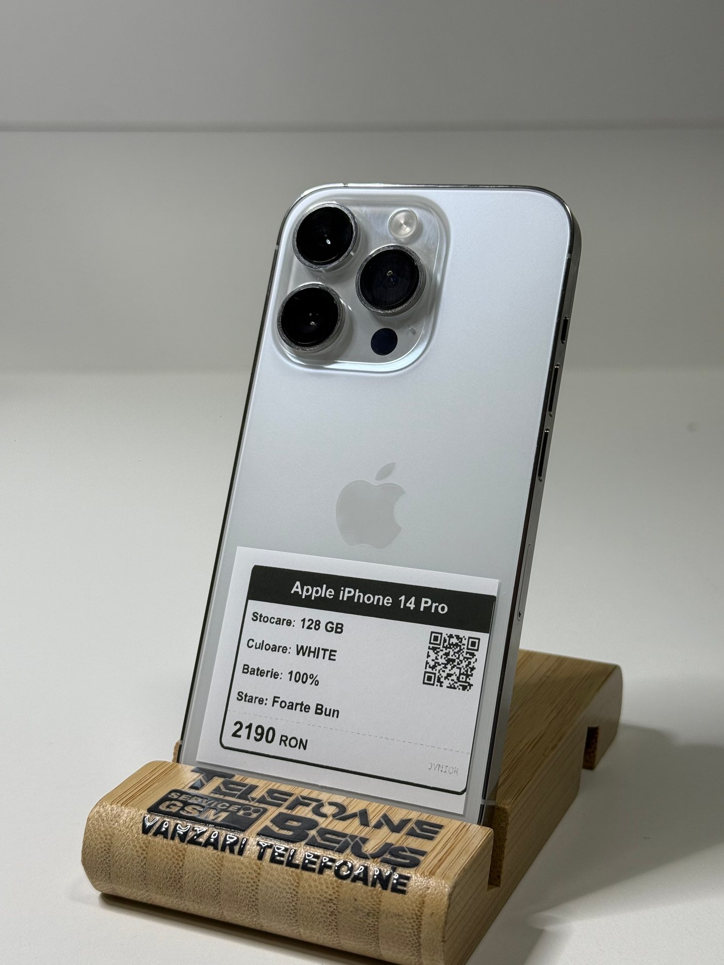 Apple iPhone 14 Pro - White, 128 GB, Foarte Bun - 2