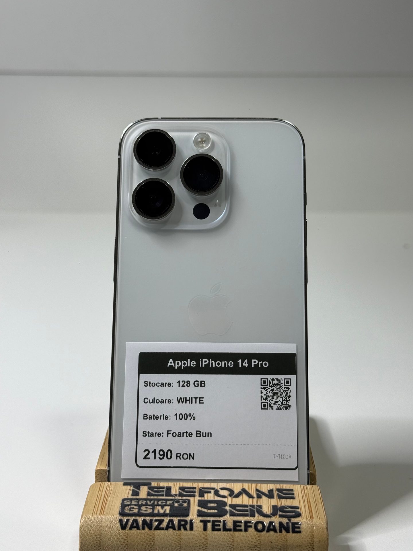 Apple iPhone 14 Pro - White, 128 GB, Foarte Bun - 4