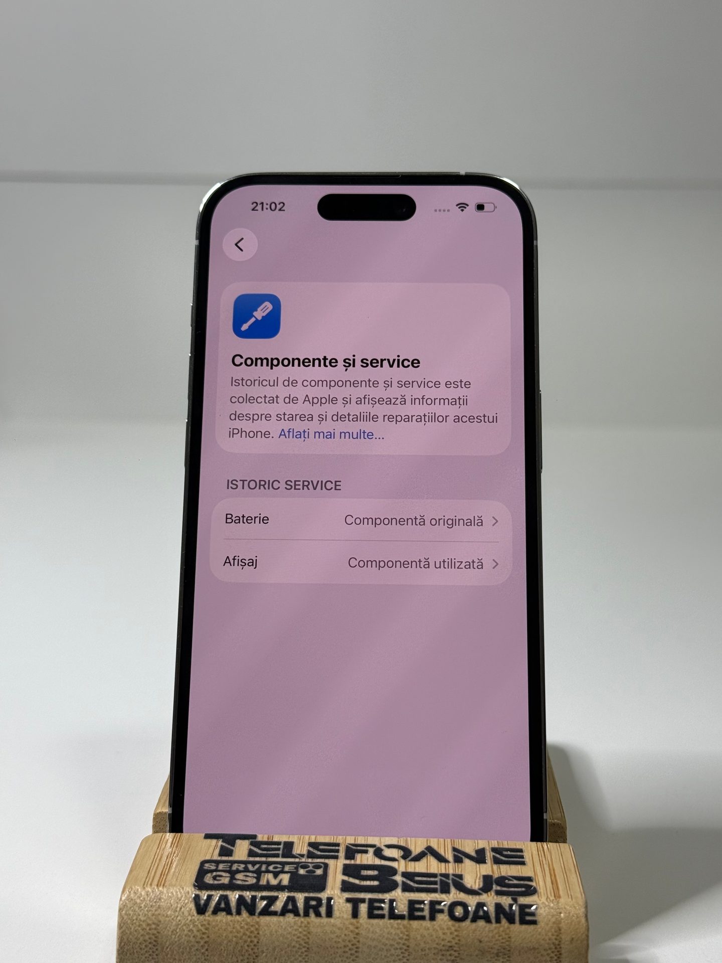 Apple iPhone 14 Pro - White, 128 GB, Foarte Bun - 5