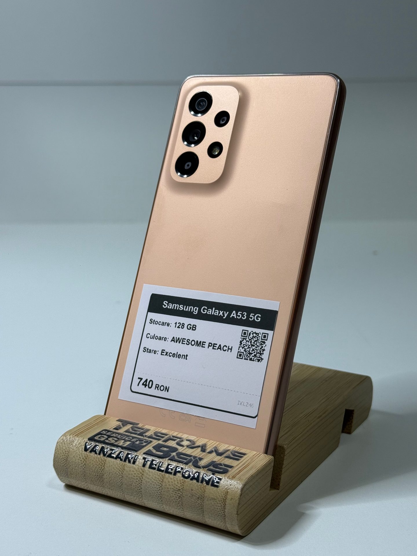 Samsung Galaxy A53 5G - Awesome Peach, 128 GB, Excelent - 1