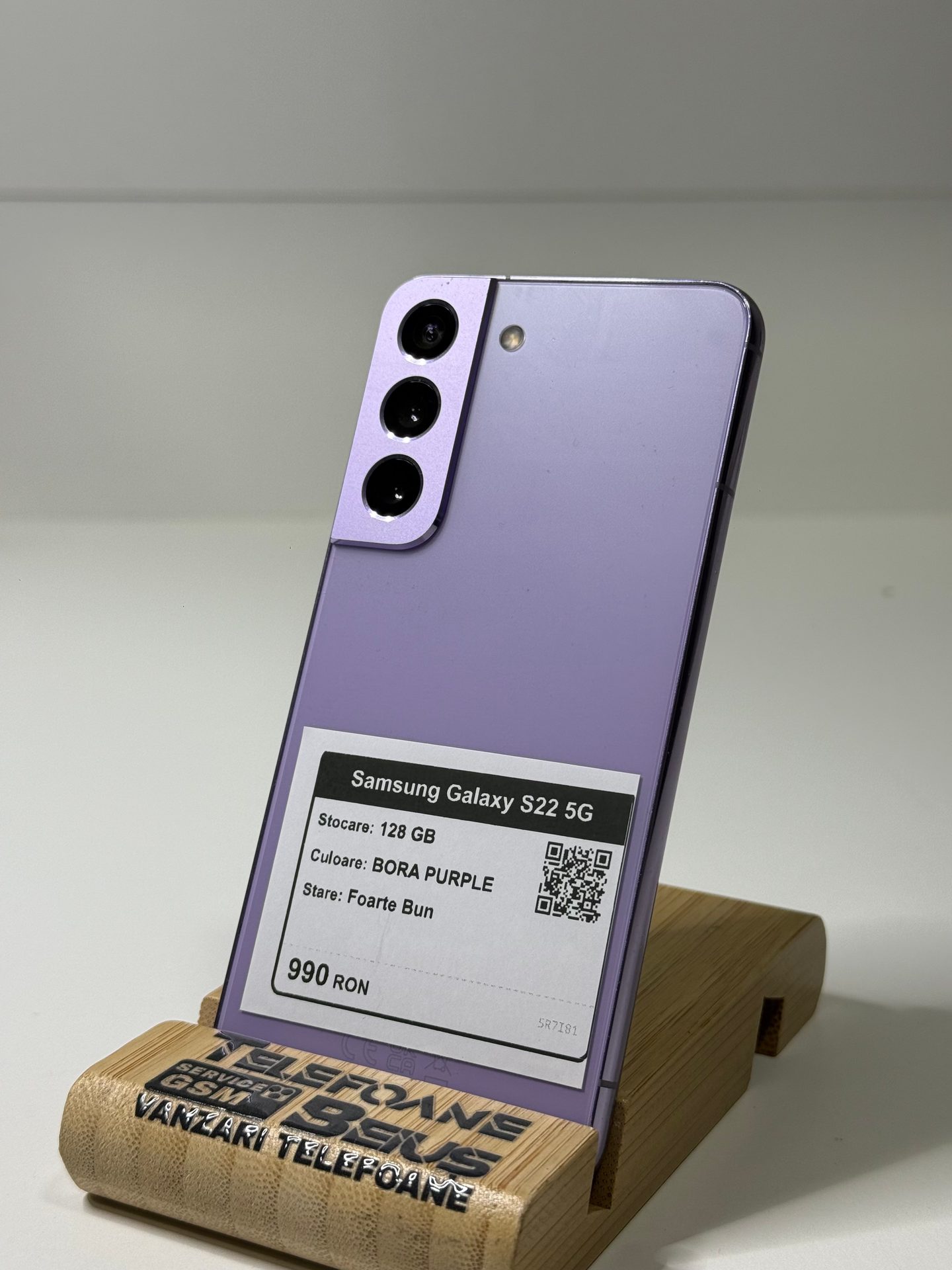 Samsung Galaxy S22 5G - Bora Purple, 128 GB, Foarte Bun - 1