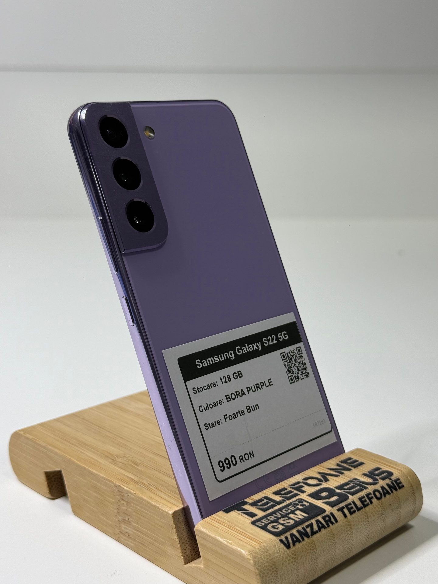 Samsung Galaxy S22 5G - Bora Purple, 128 GB, Foarte Bun - 2