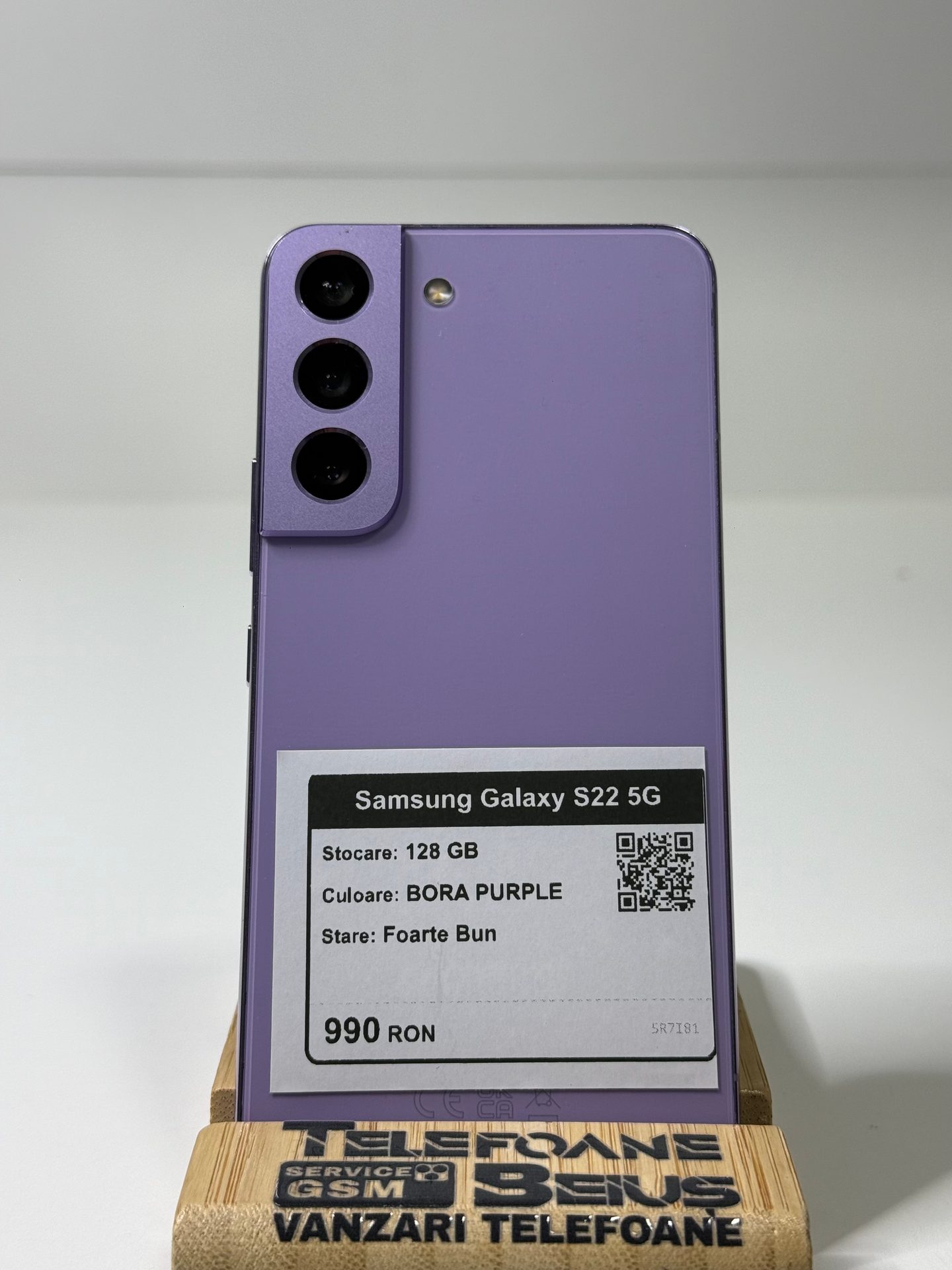 Samsung Galaxy S22 5G - Bora Purple, 128 GB, Foarte Bun - 3