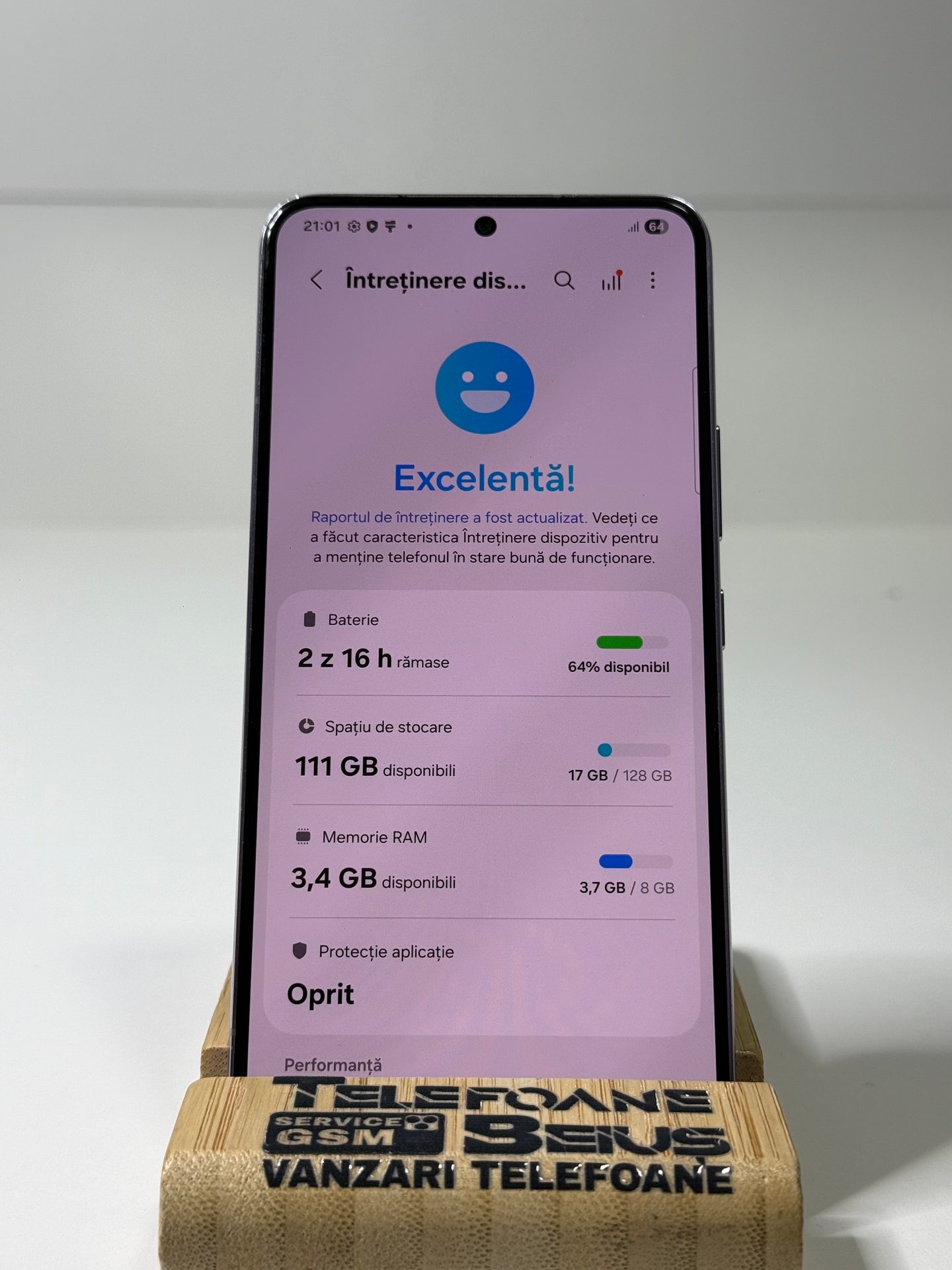 Samsung Galaxy S22 5G - Bora Purple, 128 GB, Foarte Bun - 4